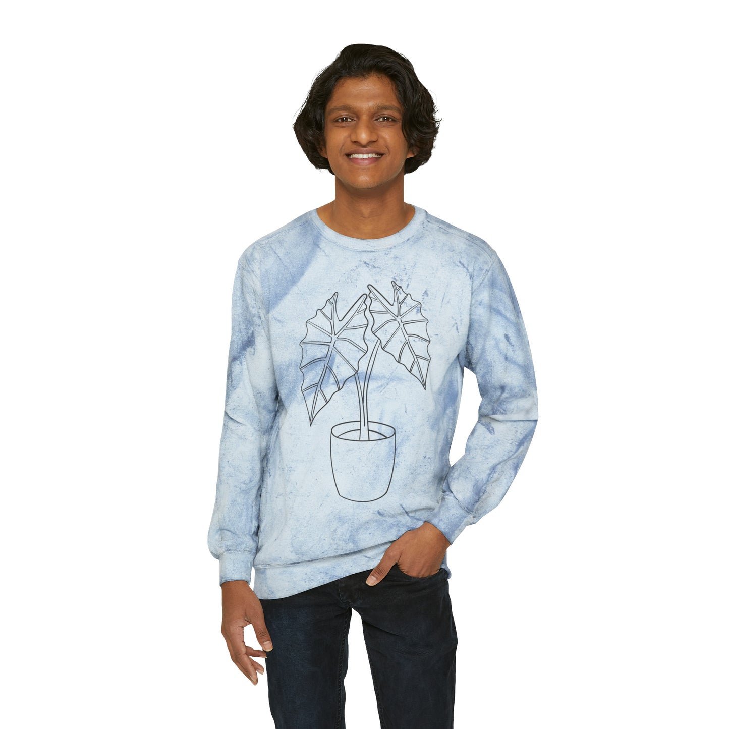 Alocasia Unisex Color Blast Crewneck