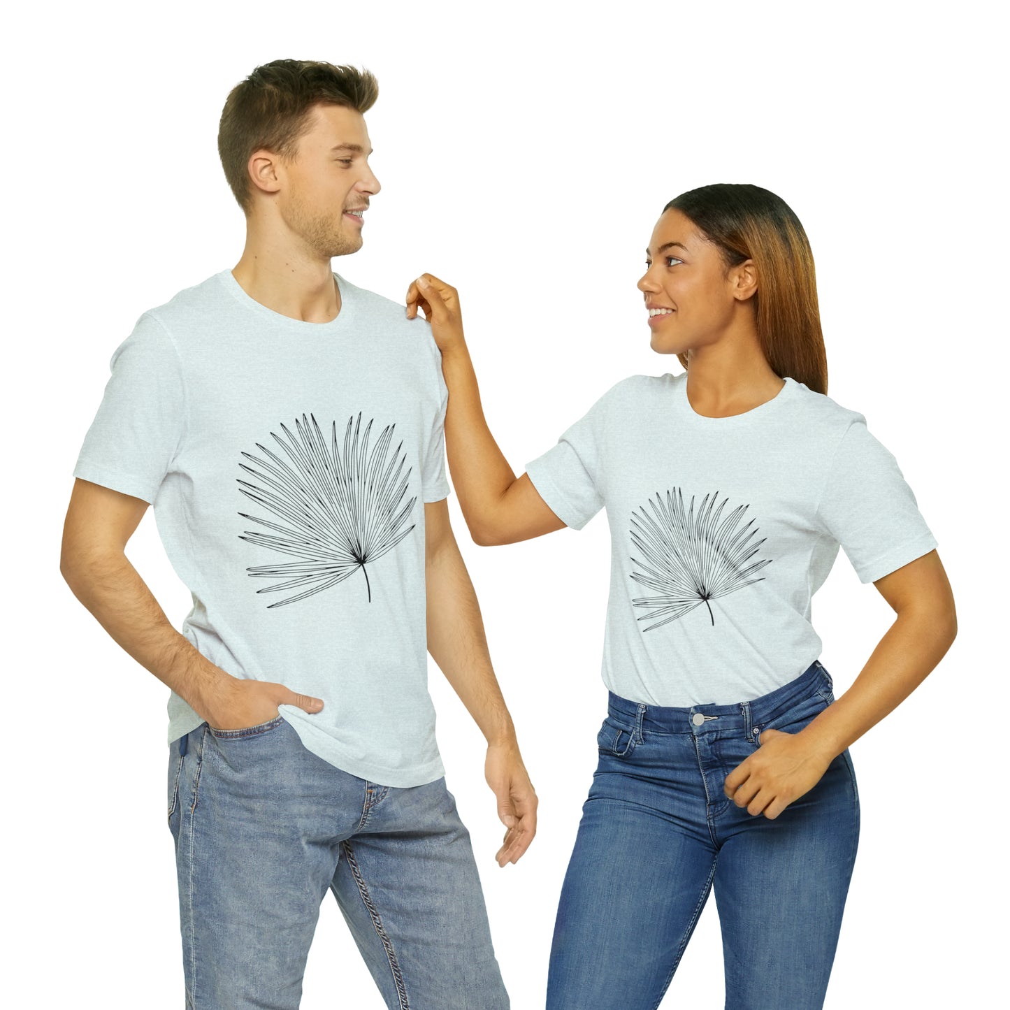 Palm Leaf Unisex Jersey Tee