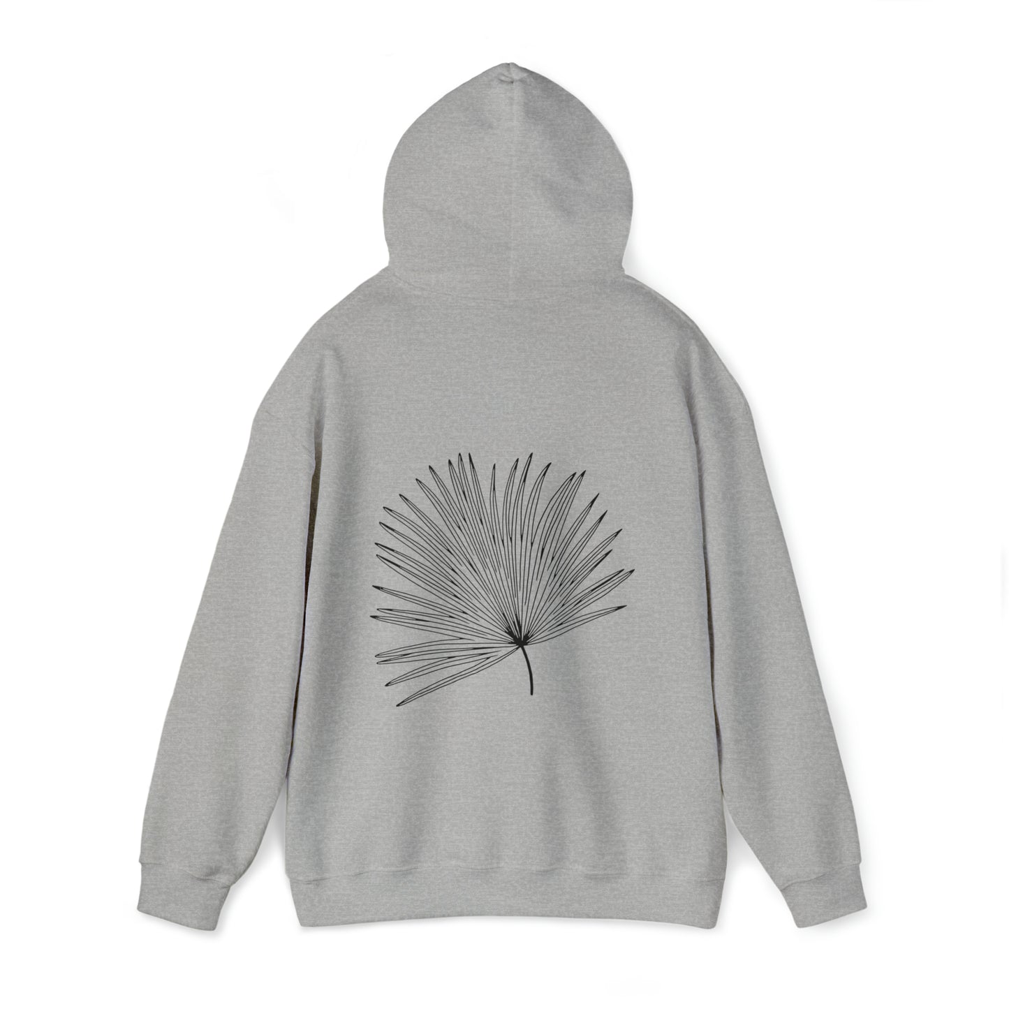 Palm Leaf Unisex Hooded Sweatshirt