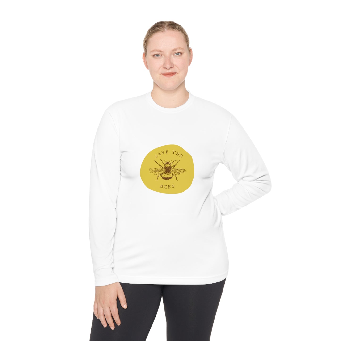 Save The Bees Unisex Lightweight Long Sleeve