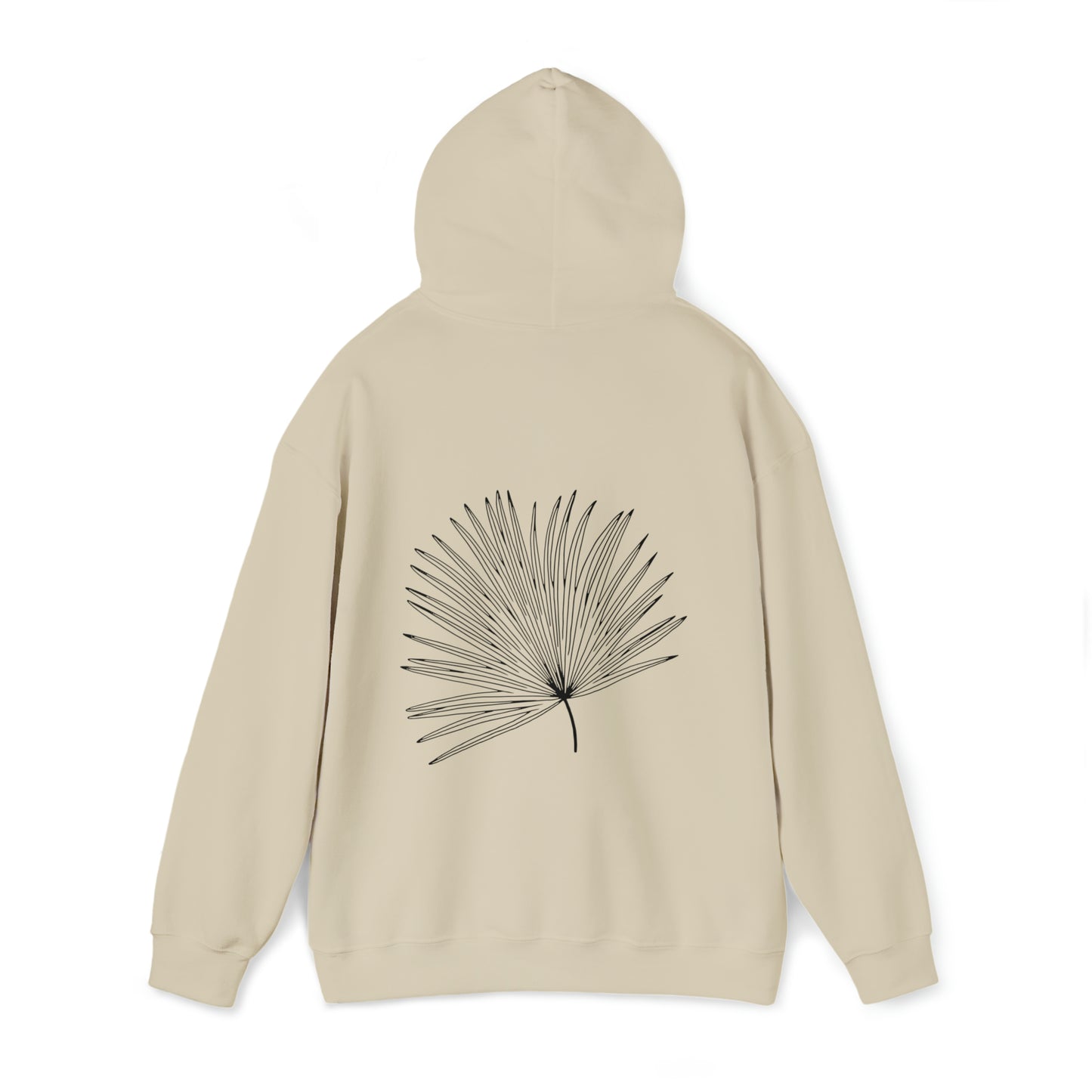 Palm Leaf Unisex Hooded Sweatshirt