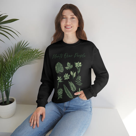 Plants Over People Unisex Crewneck