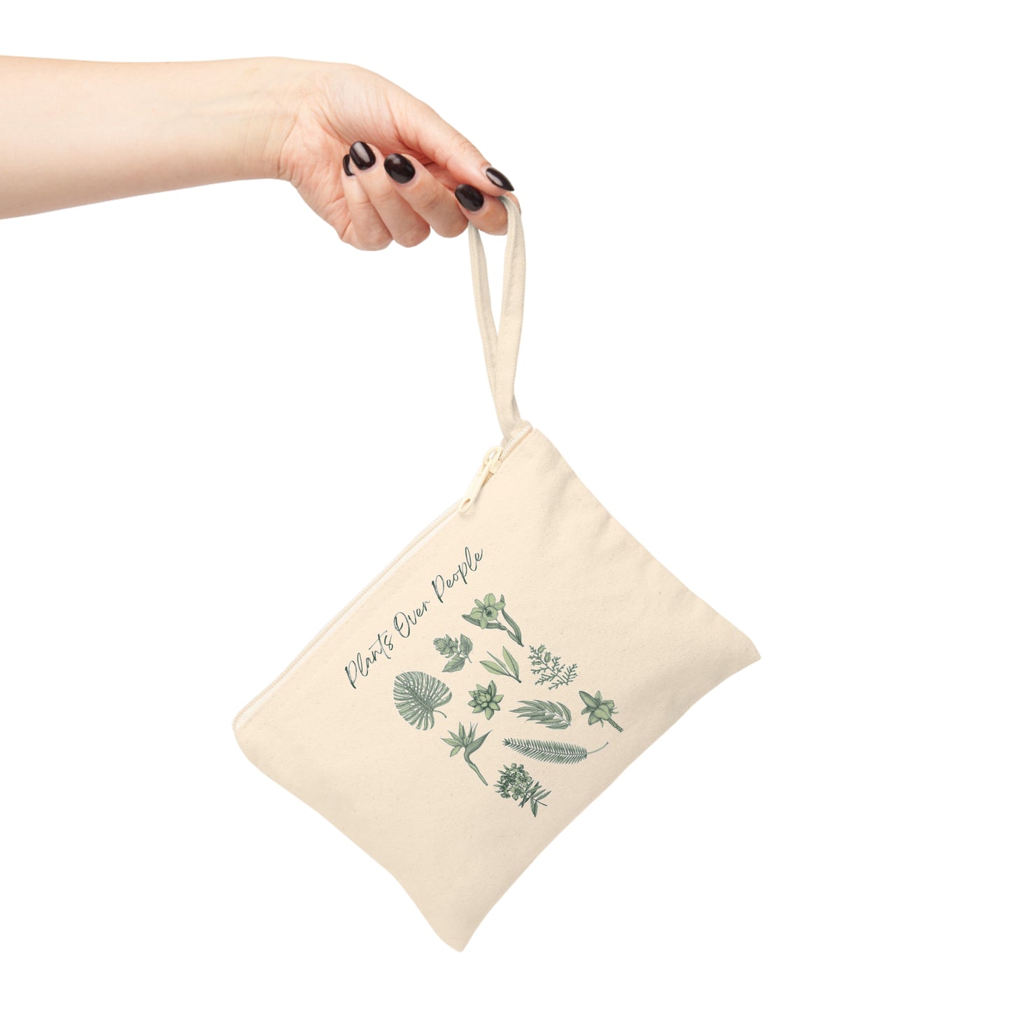Plants Over People Accessory Zipper Pouch