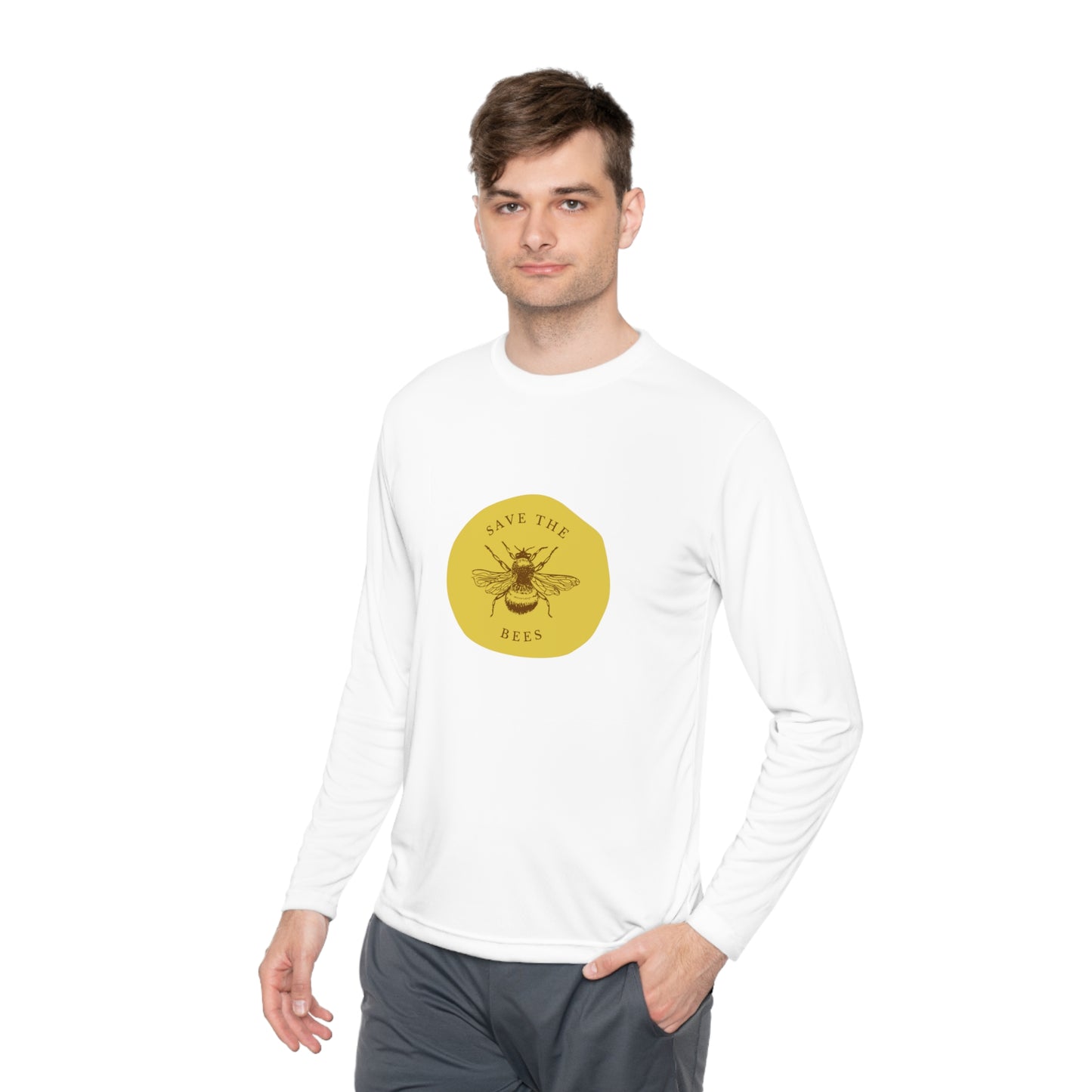 Save The Bees Unisex Lightweight Long Sleeve