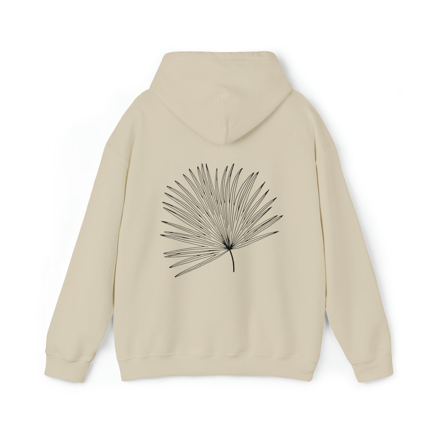 Palm Leaf Unisex Hooded Sweatshirt