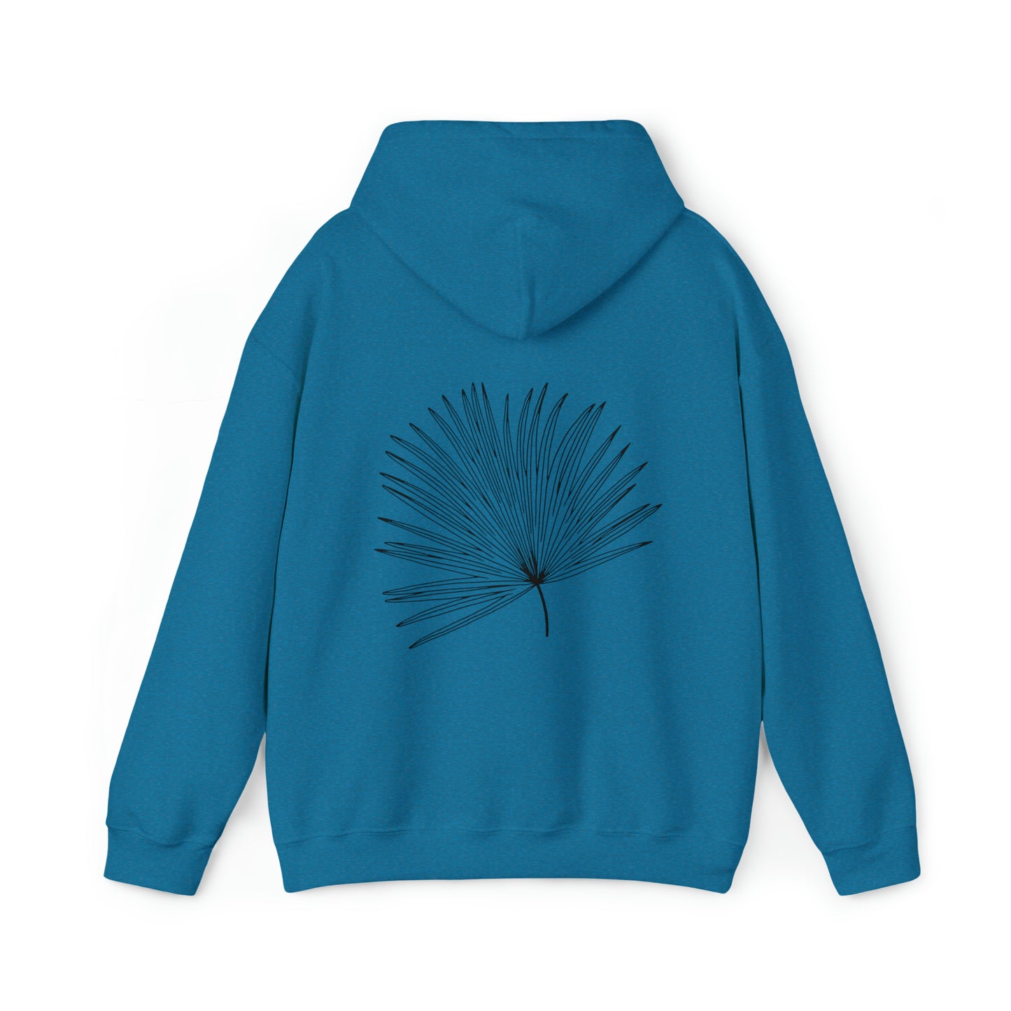 Palm Leaf Unisex Hooded Sweatshirt