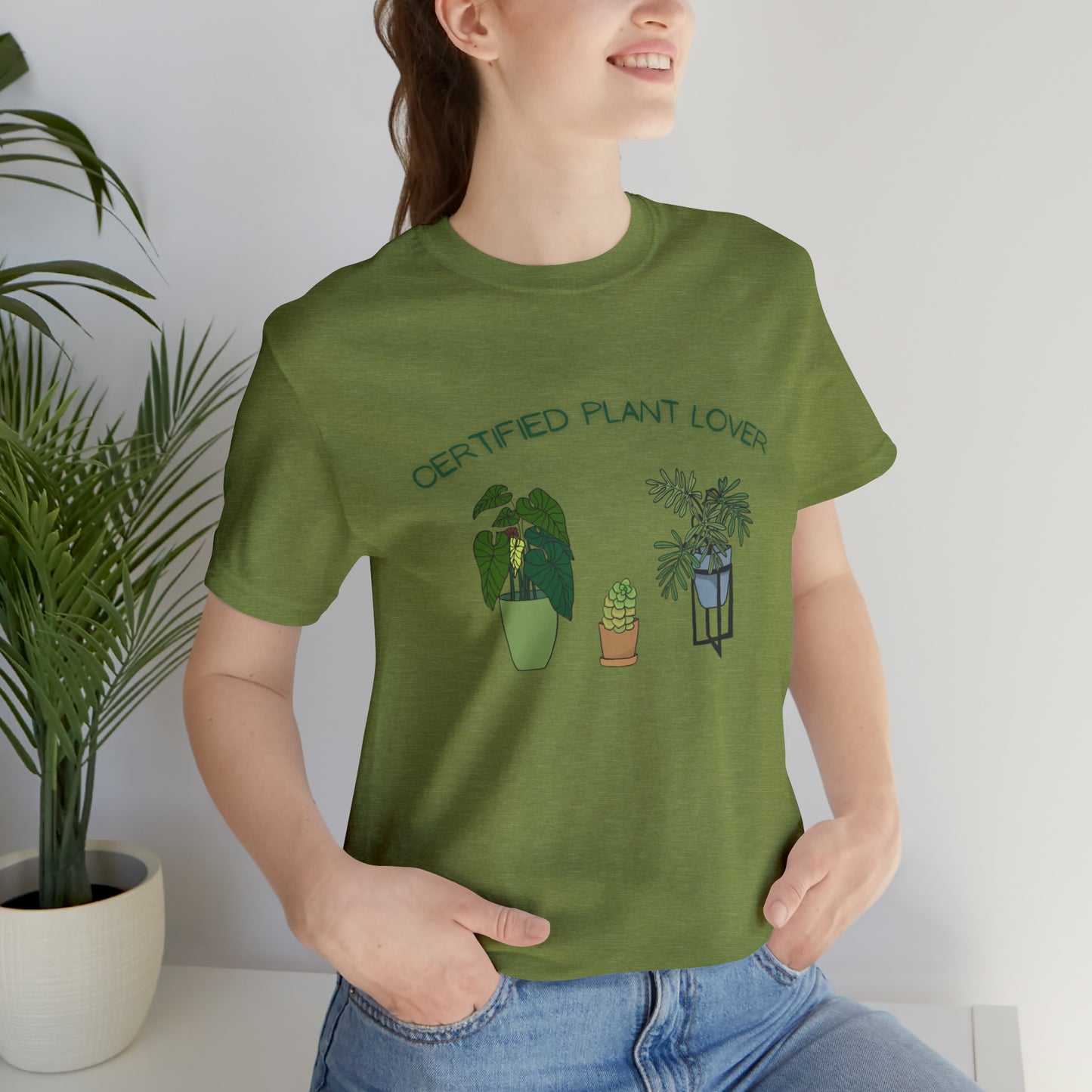 Certified Plant Lover Unisex Jersey Short Sleeve