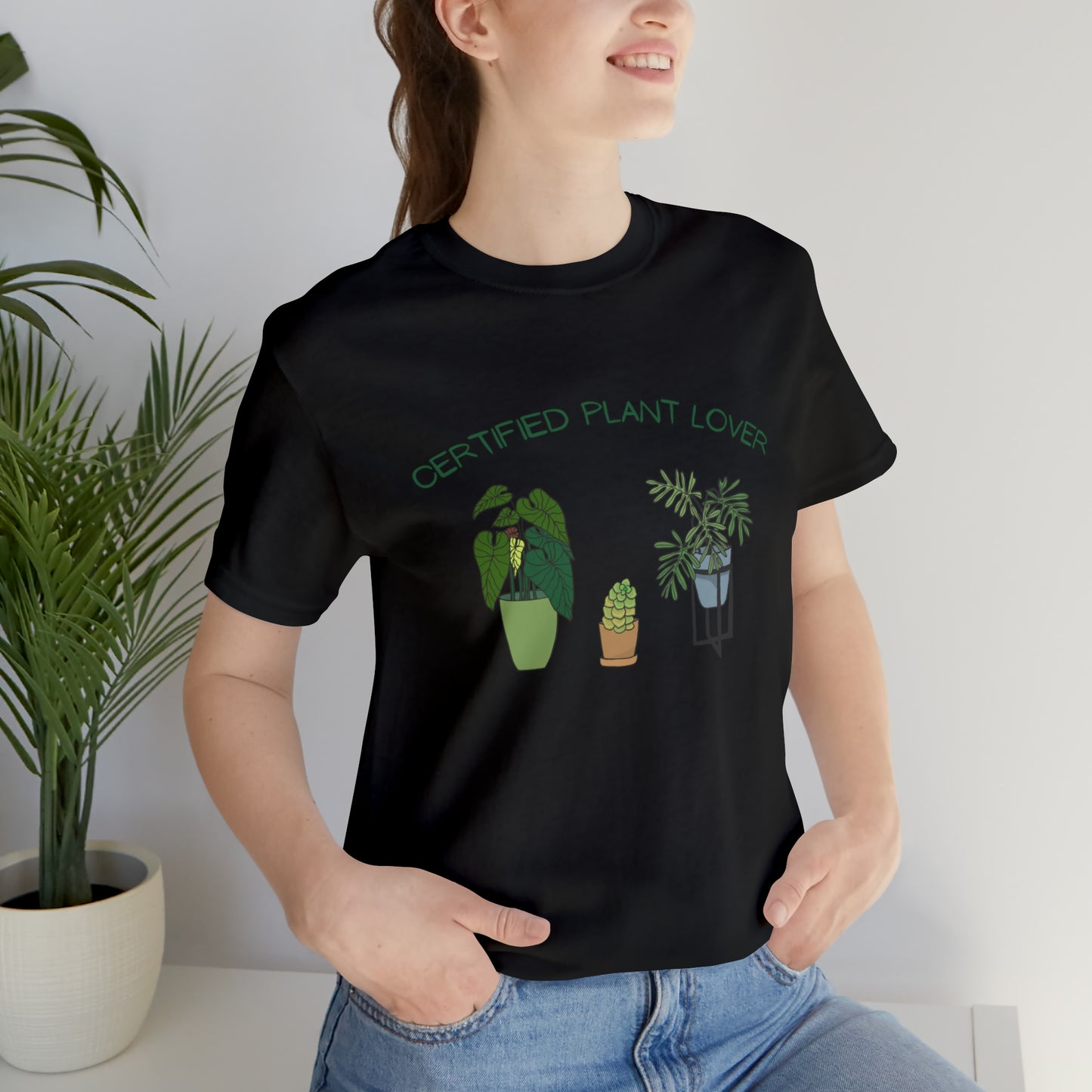 Certified Plant Lover Unisex Jersey Short Sleeve