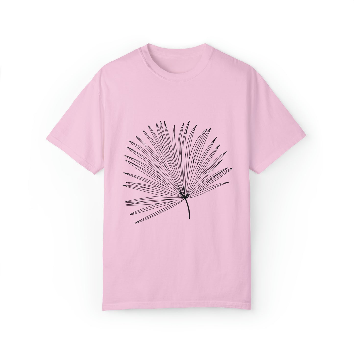 Palm Leaf Unisex Garment-Dyed T-shirt