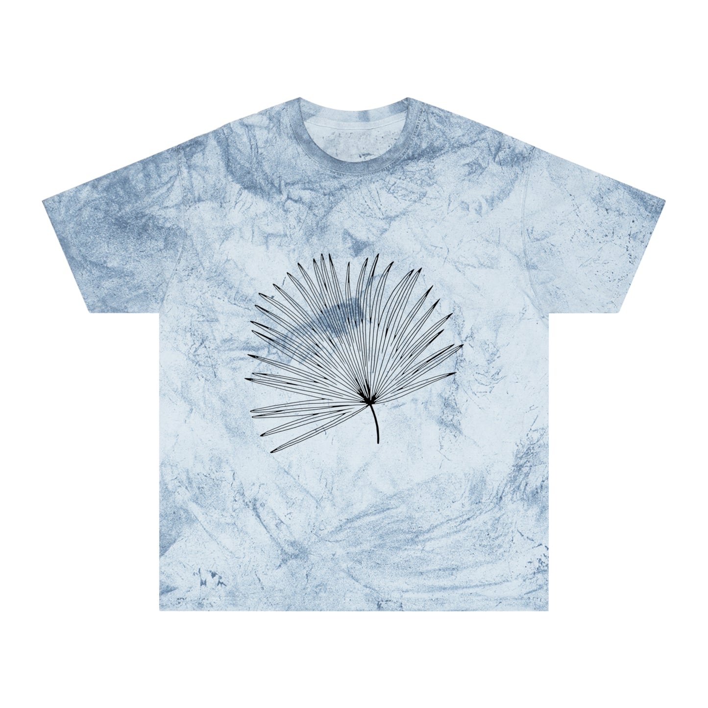 Palm Leaf Unisex Color Blast T-Shirt