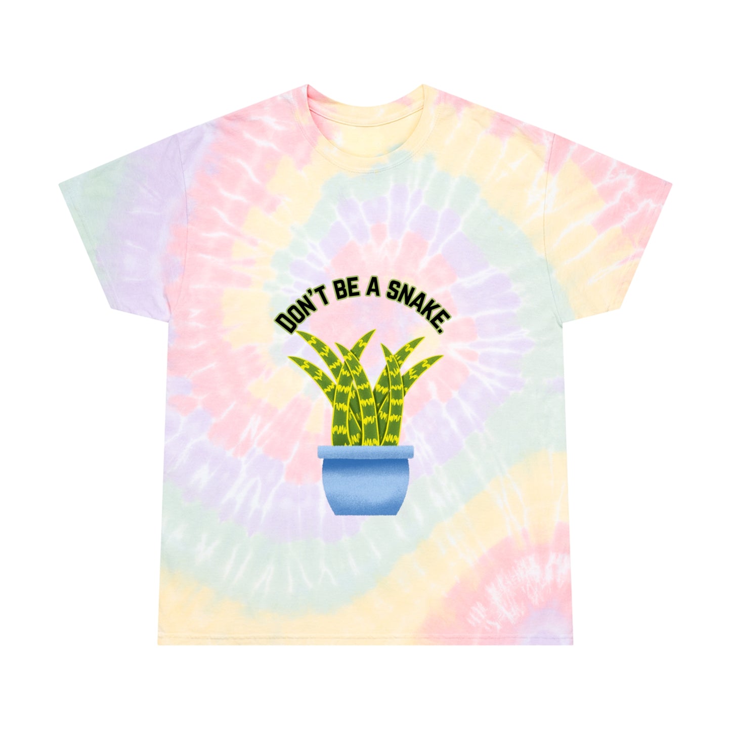 Don't Be A Snake Tie-Dye Tee, Spiral