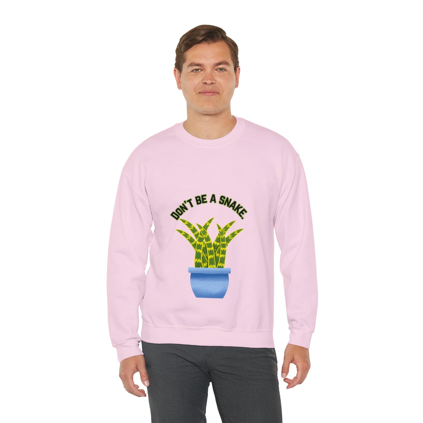 Don't Be A Snake Unisex Crewneck Sweatshirt