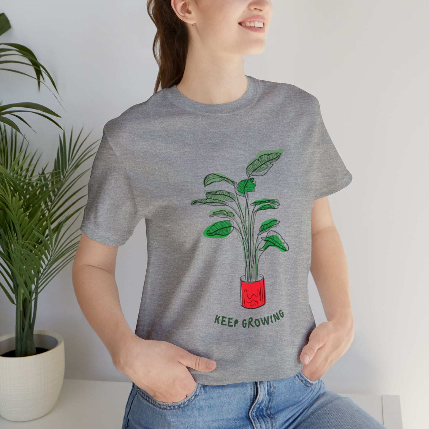 Keep Growing Unisex Jersey Short Sleeve