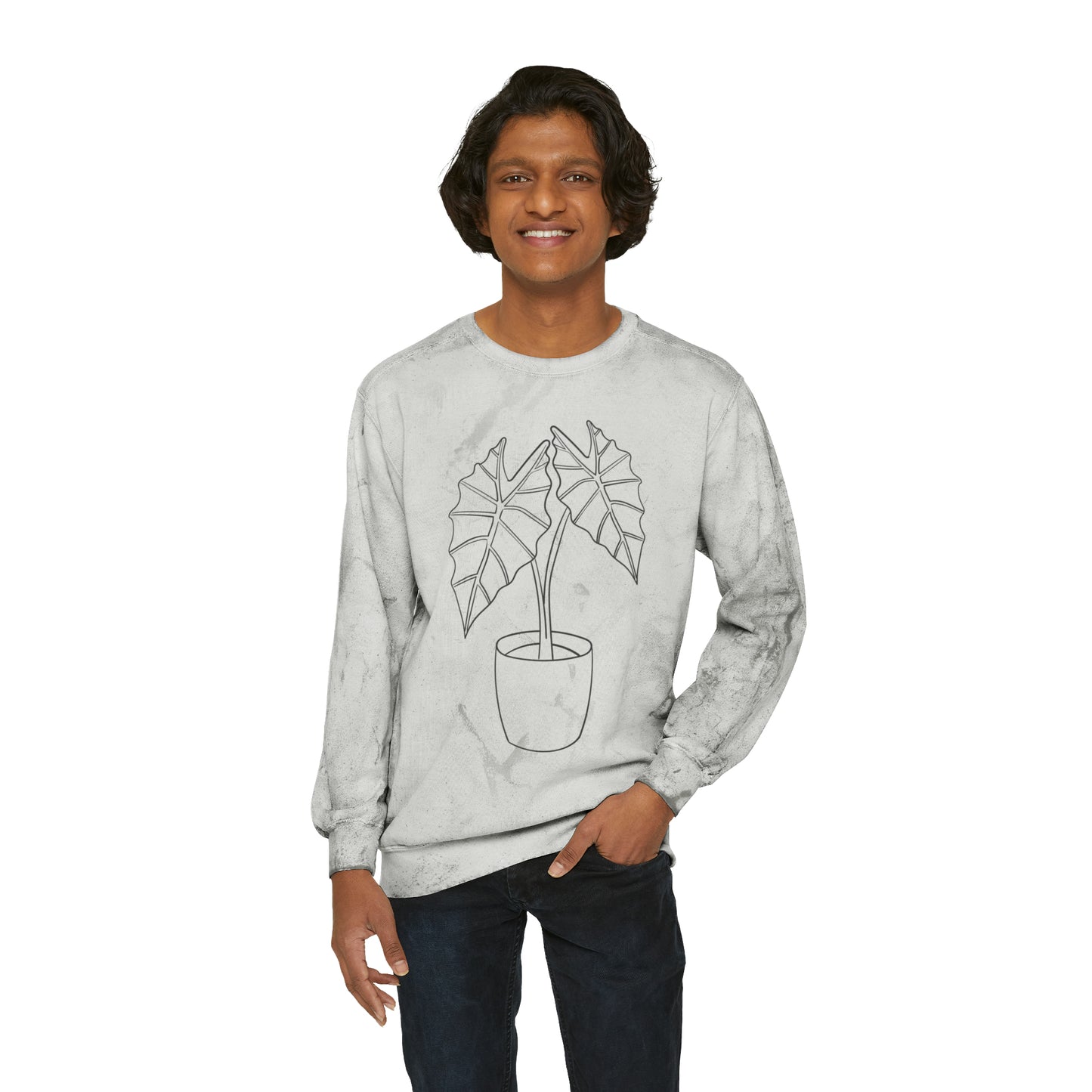 Alocasia Unisex Color Blast Crewneck