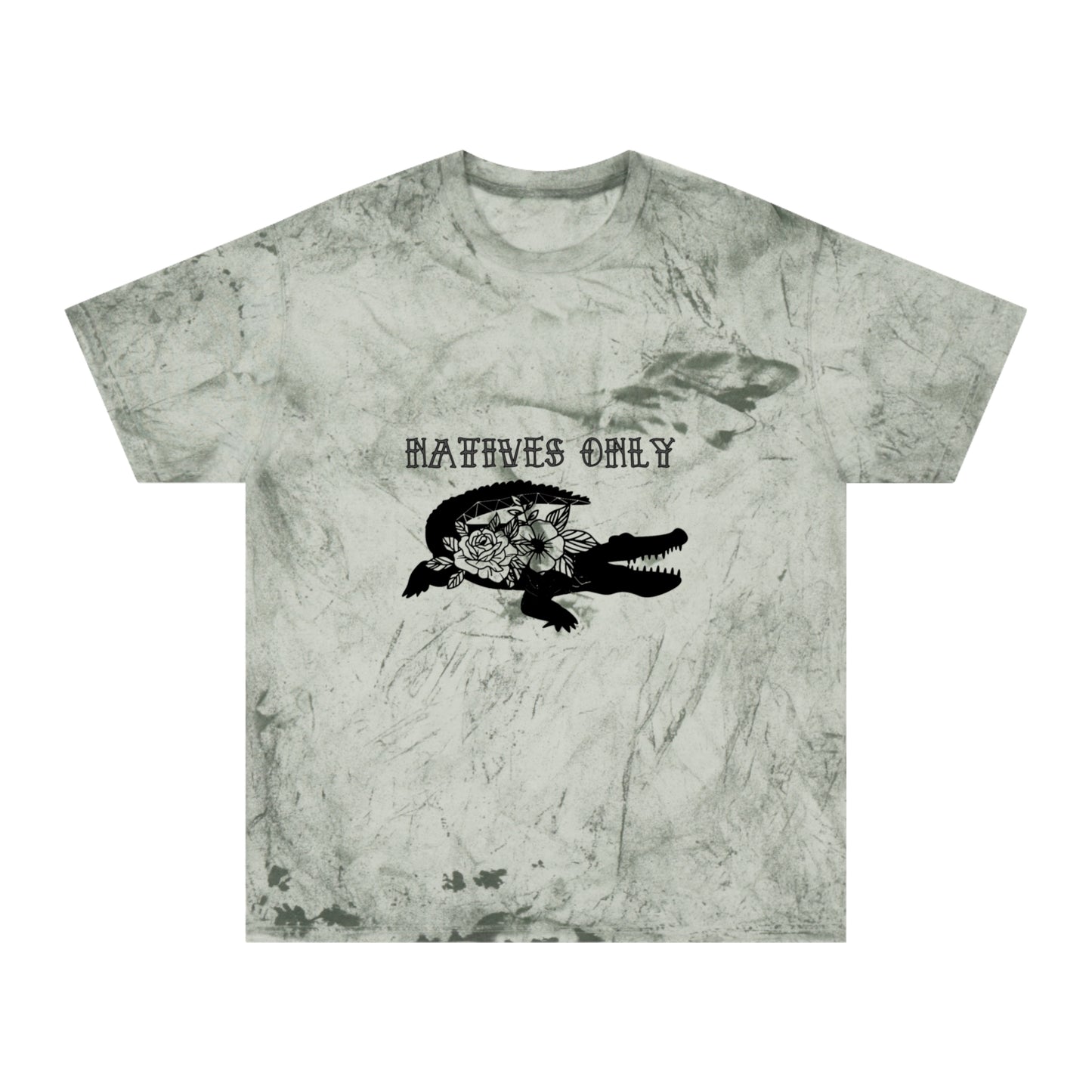 Natives Only Alligator Unisex Color Blast T-Shirt