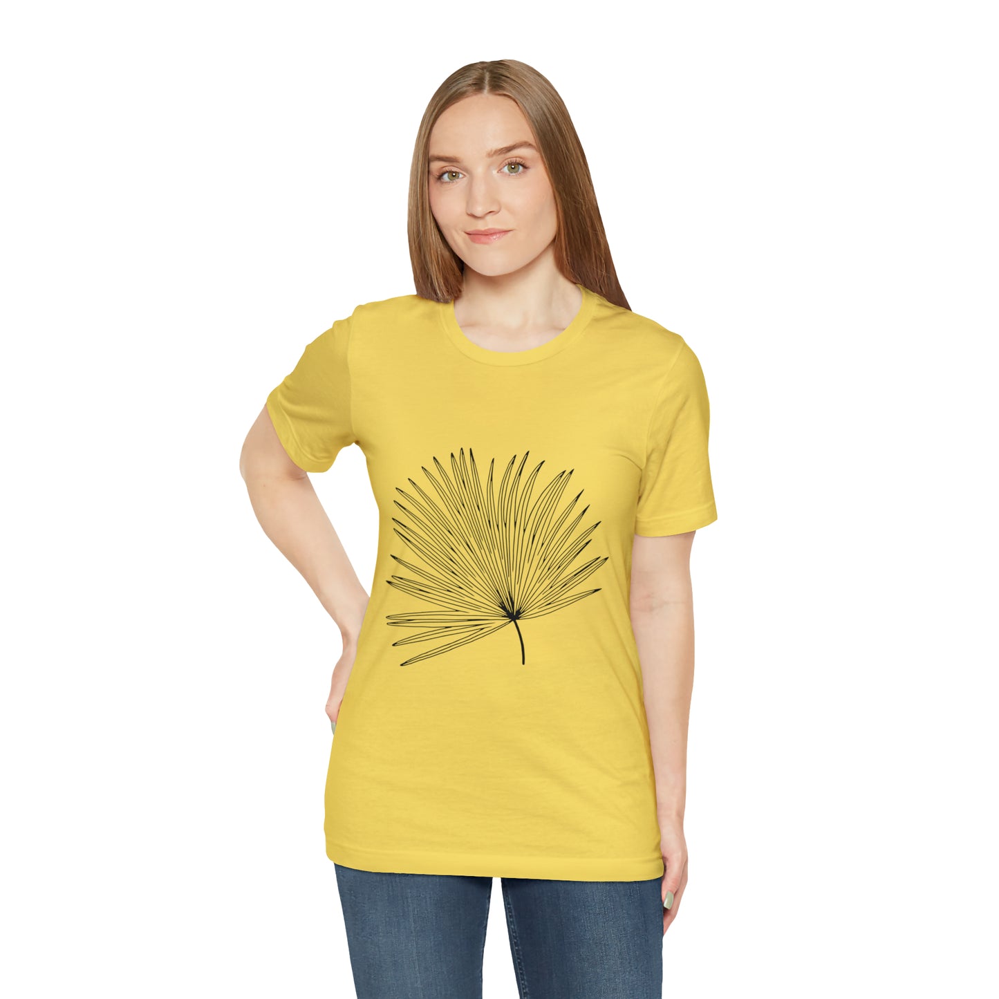 Palm Leaf Unisex Jersey Tee