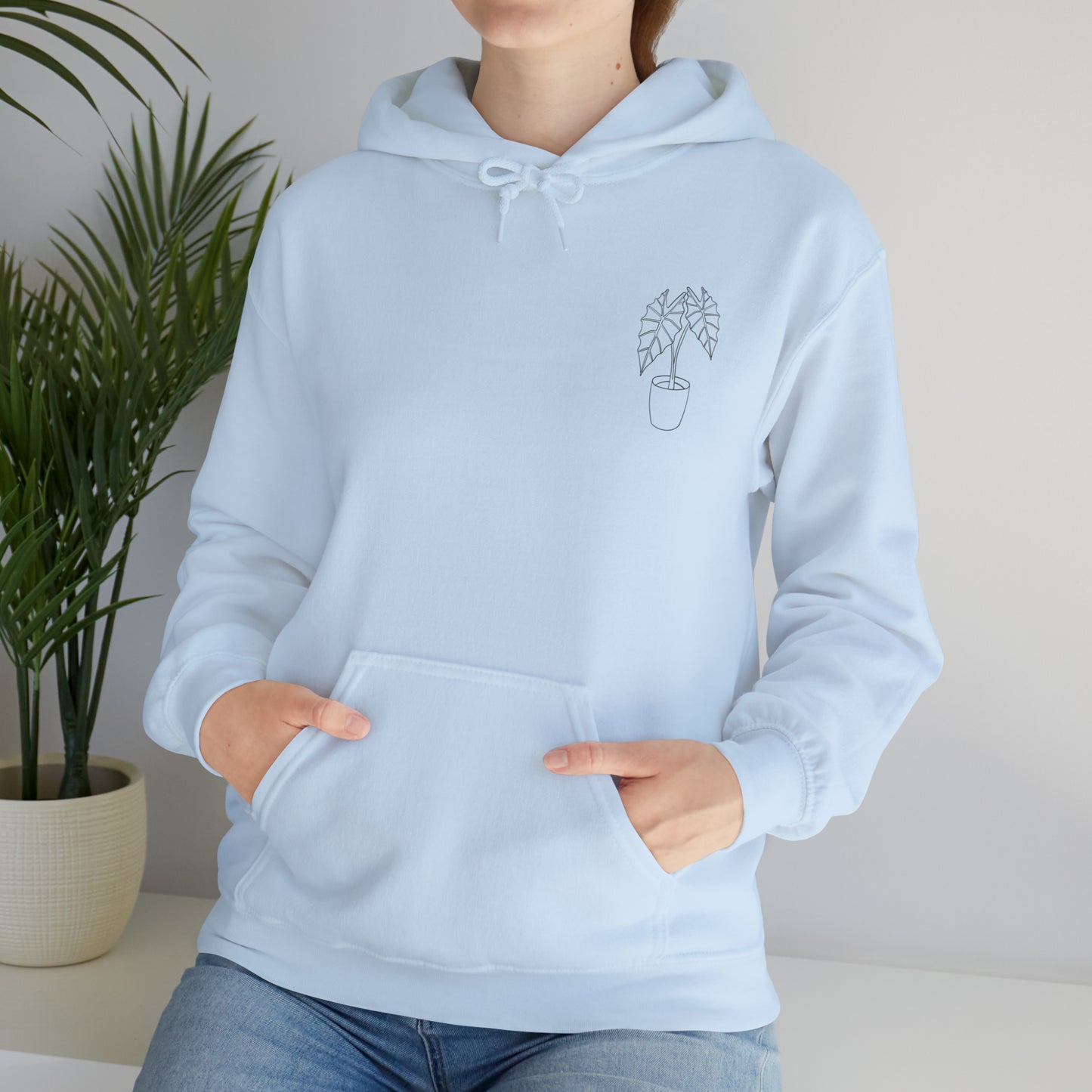 Alocasia Unisex Hooded Sweatshirt