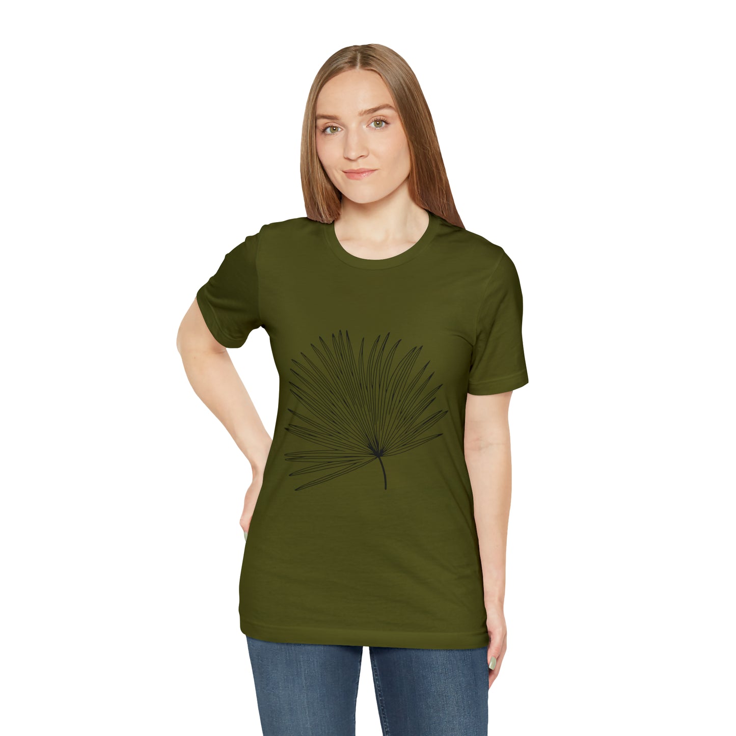 Palm Leaf Unisex Jersey Tee