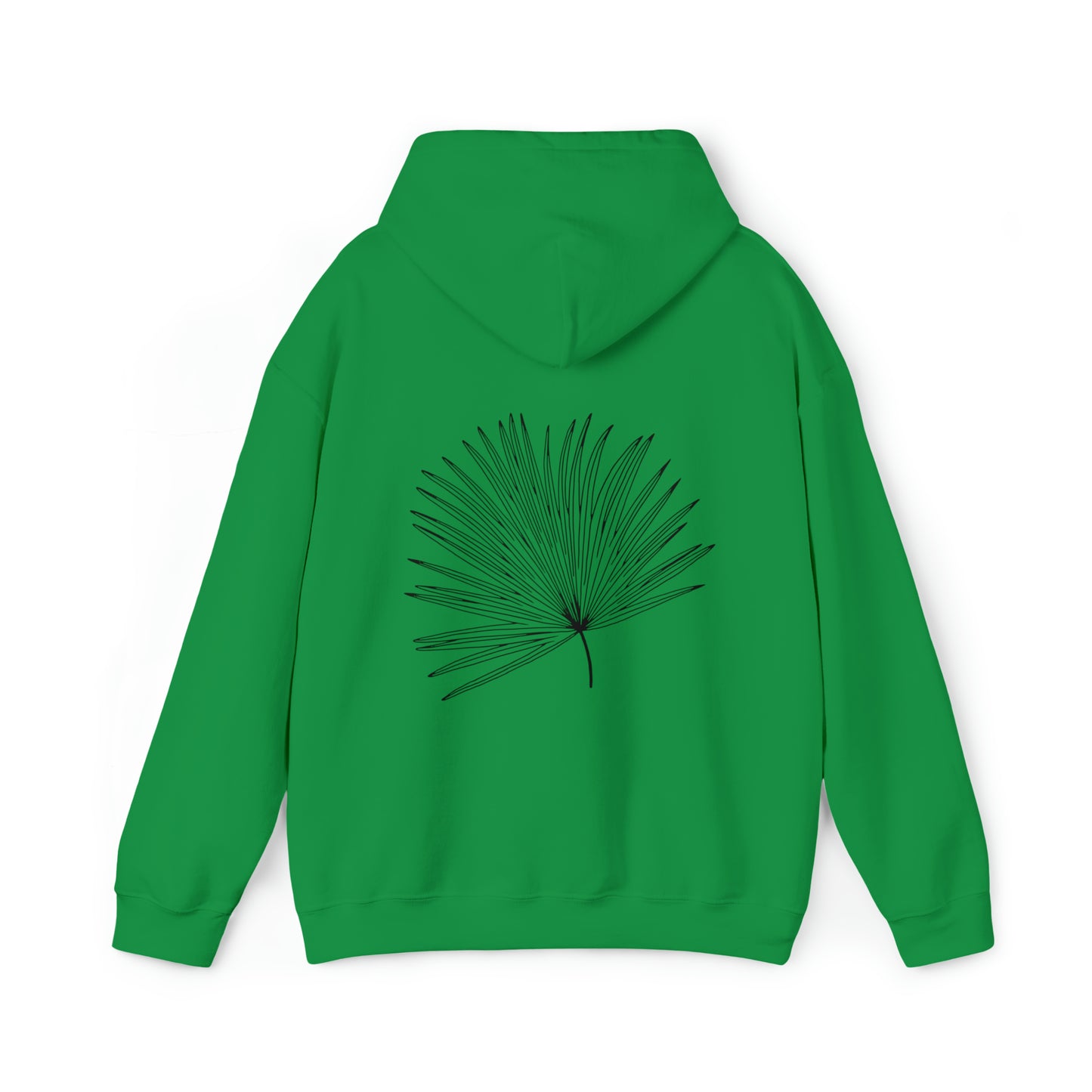 Palm Leaf Unisex Hooded Sweatshirt