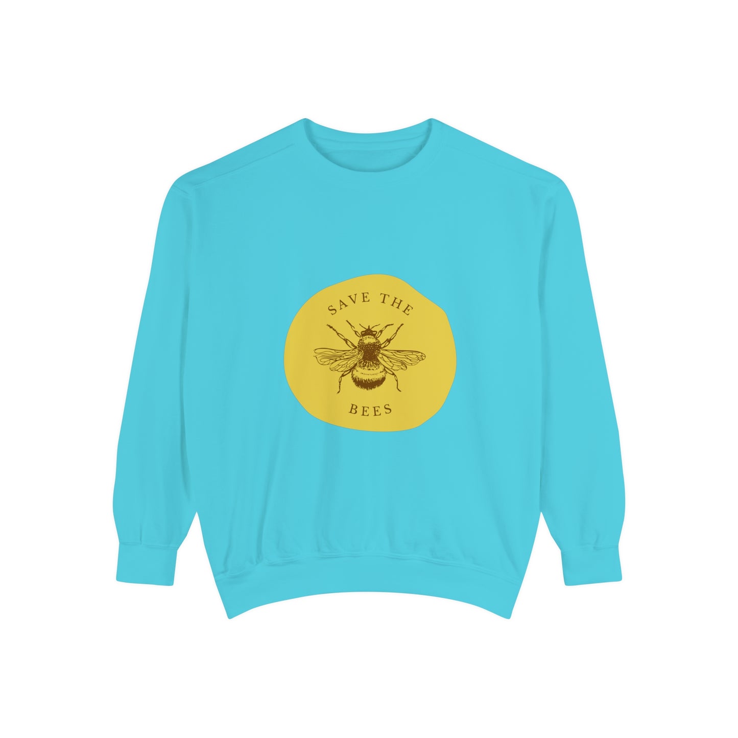 Save The Bees Unisex Garment-Dyed Sweatshirt