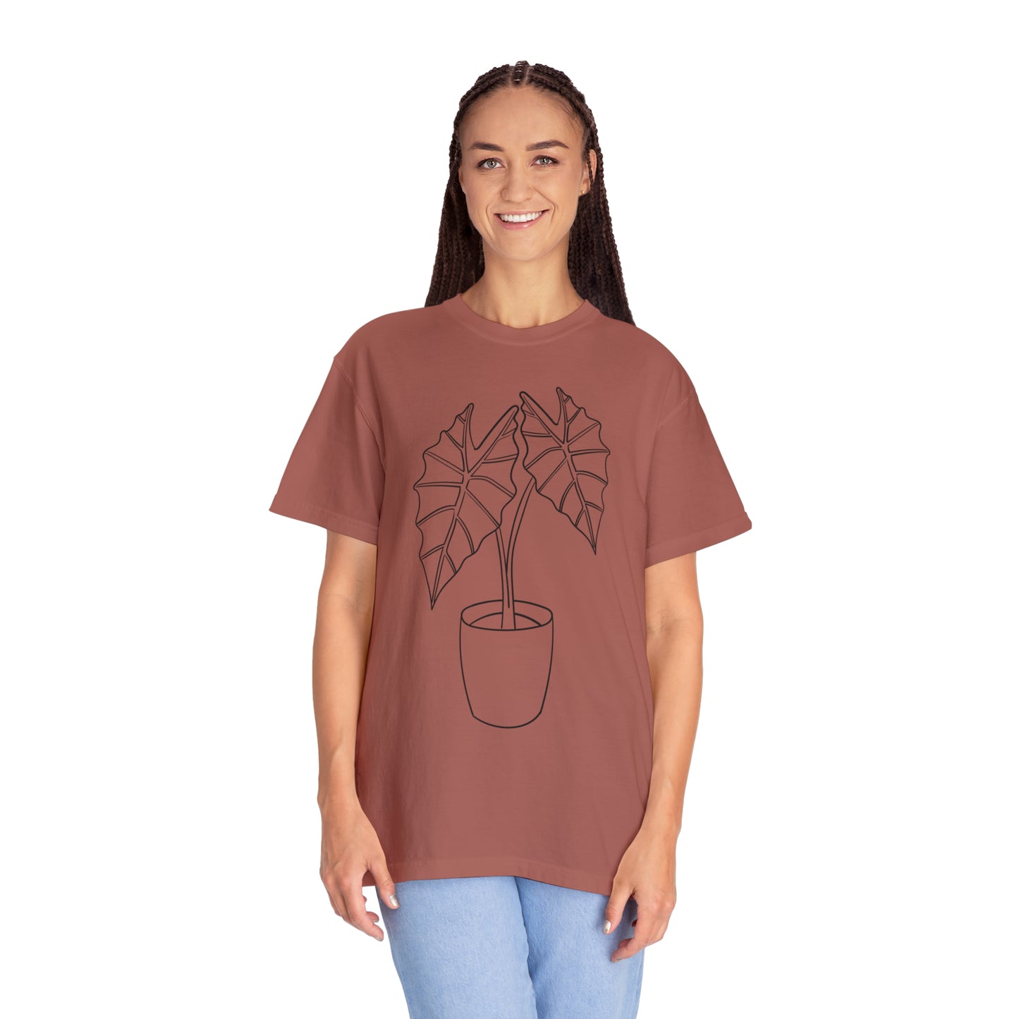 Alocasia Unisex Garment-Dyed T-shirt