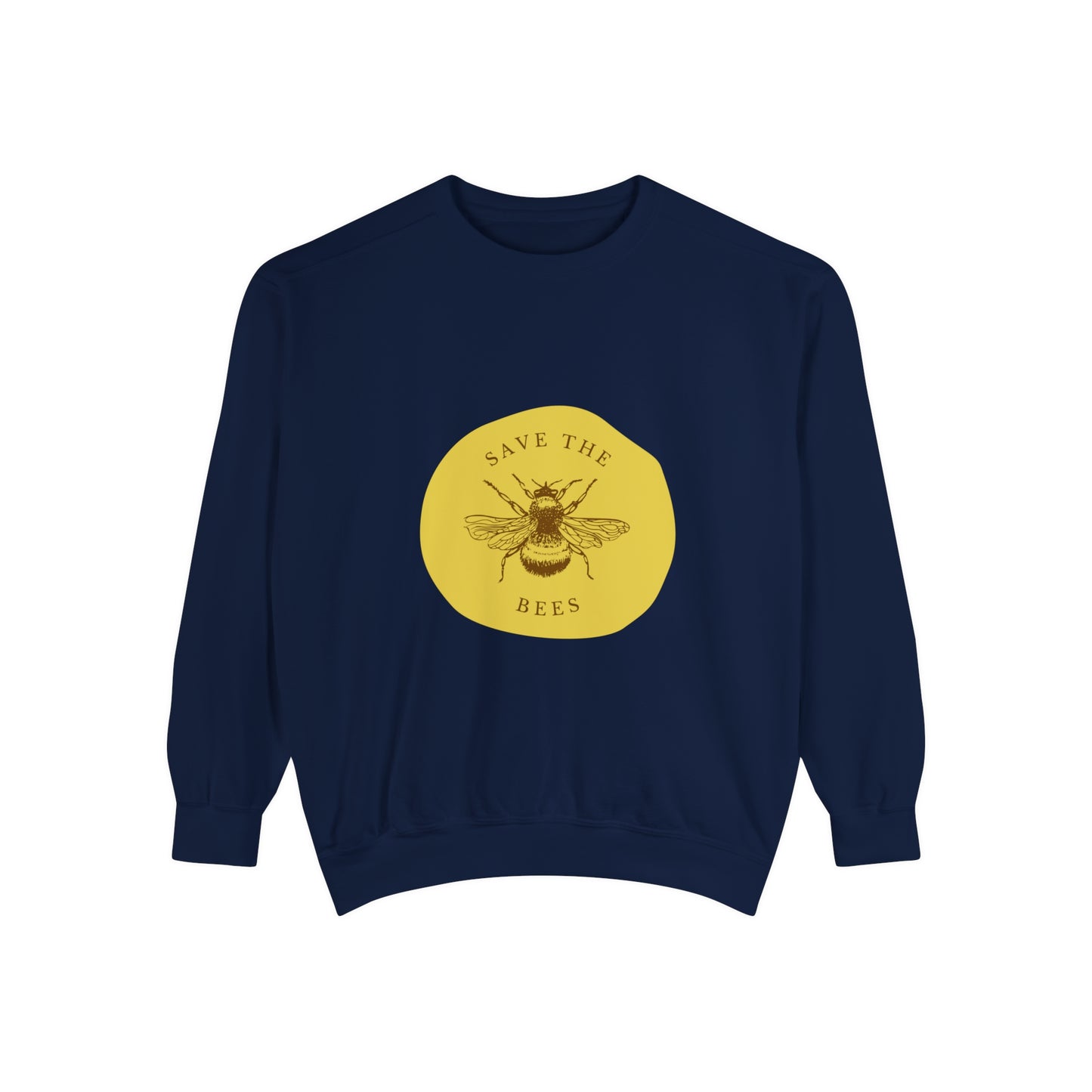 Save The Bees Unisex Garment-Dyed Sweatshirt