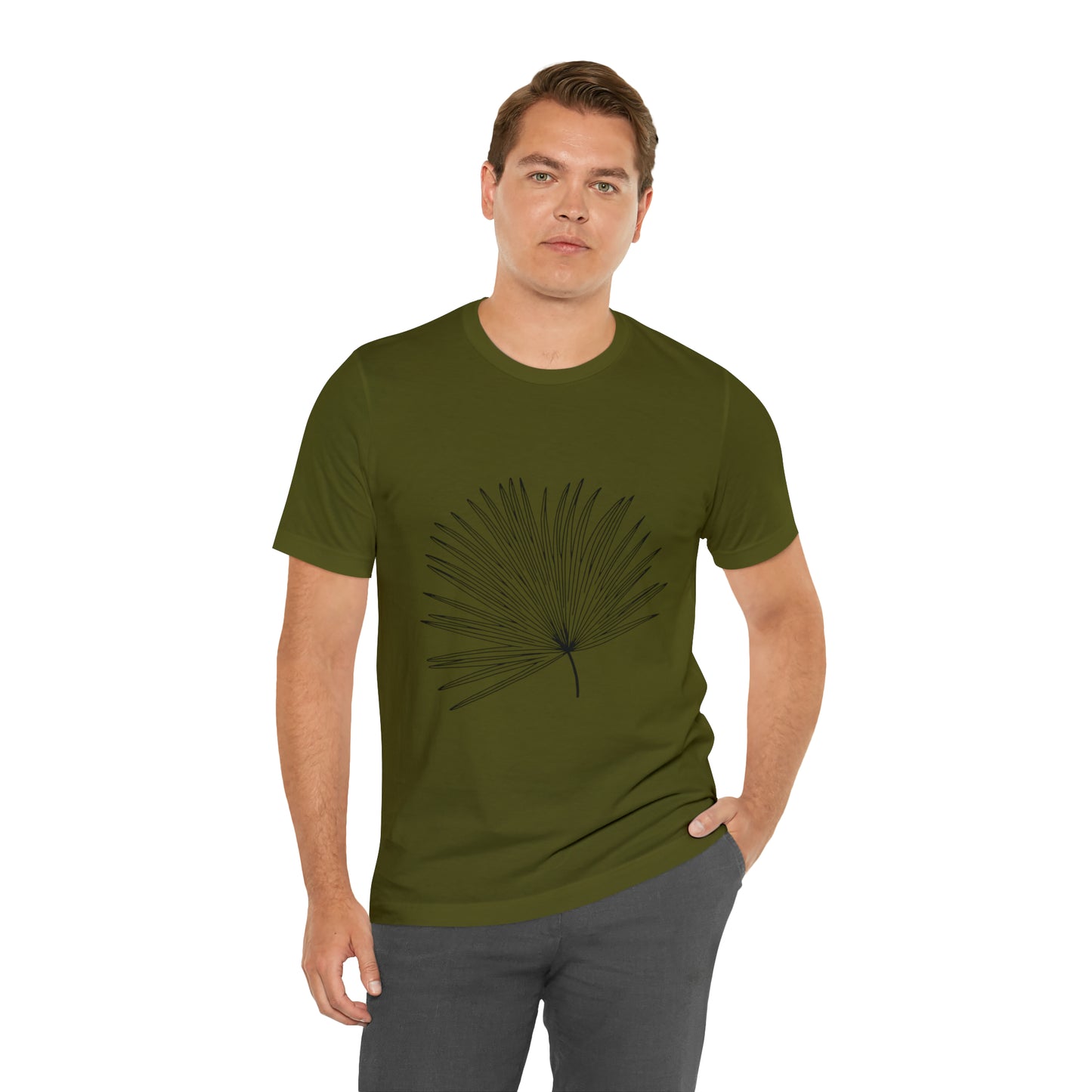 Palm Leaf Unisex Jersey Tee