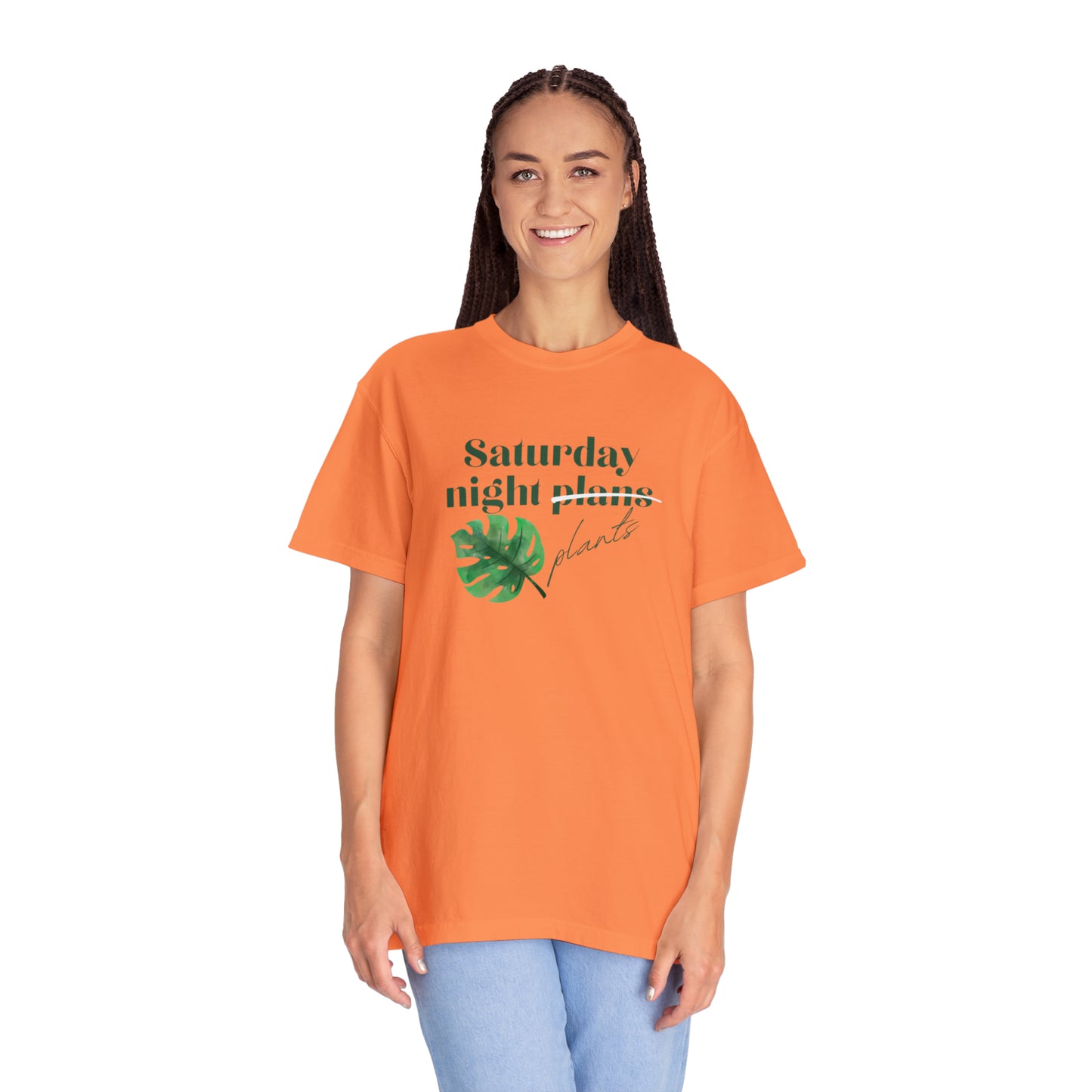 Saturday Night Plants Unisex Garment-Dyed T-shirt