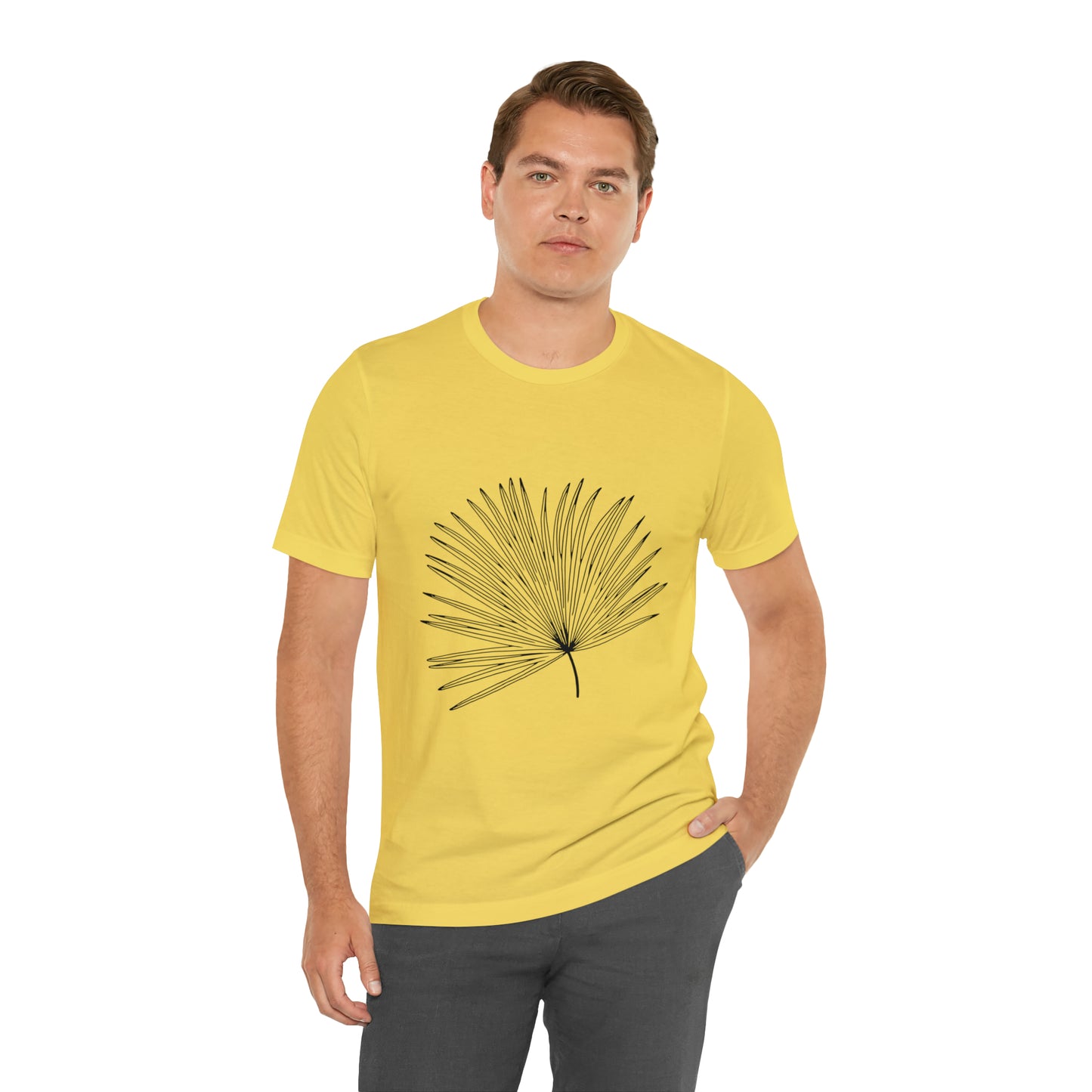 Palm Leaf Unisex Jersey Tee