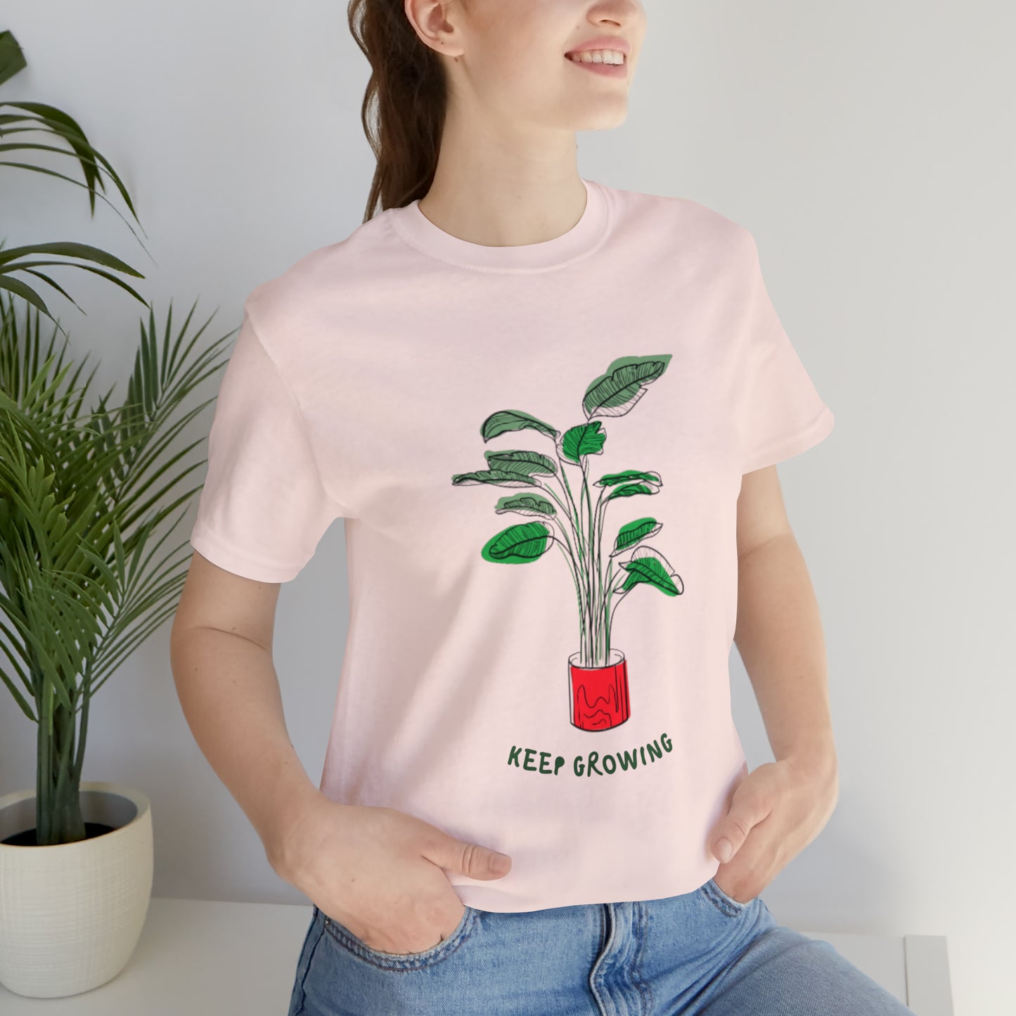 Keep Growing Unisex Jersey Short Sleeve