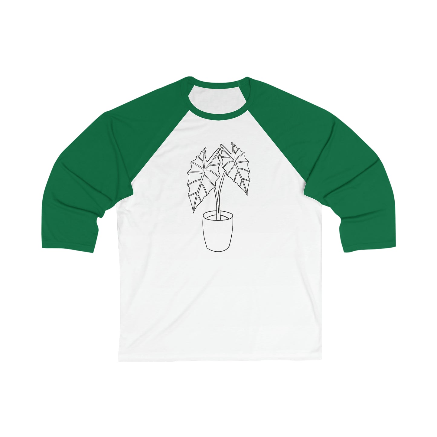 Alocasia Unisex Baseball Tee