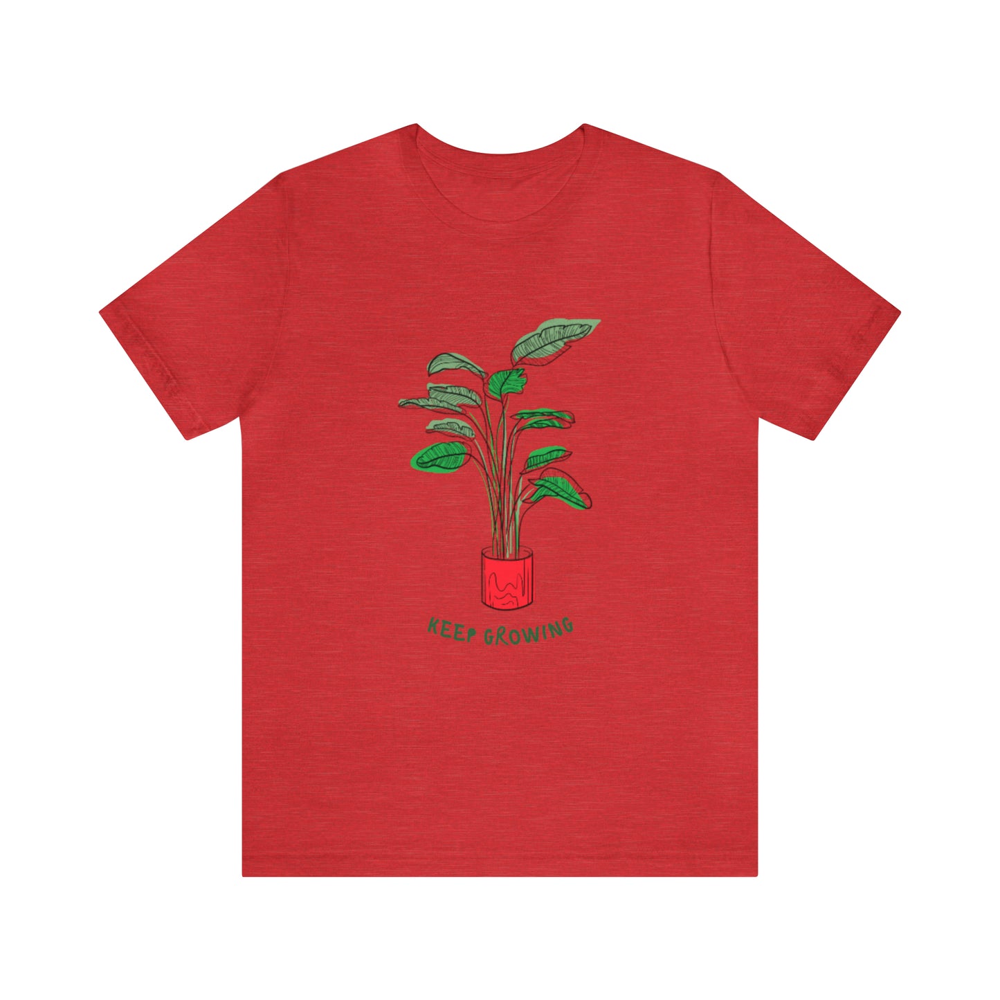 Keep Growing Unisex Jersey Short Sleeve