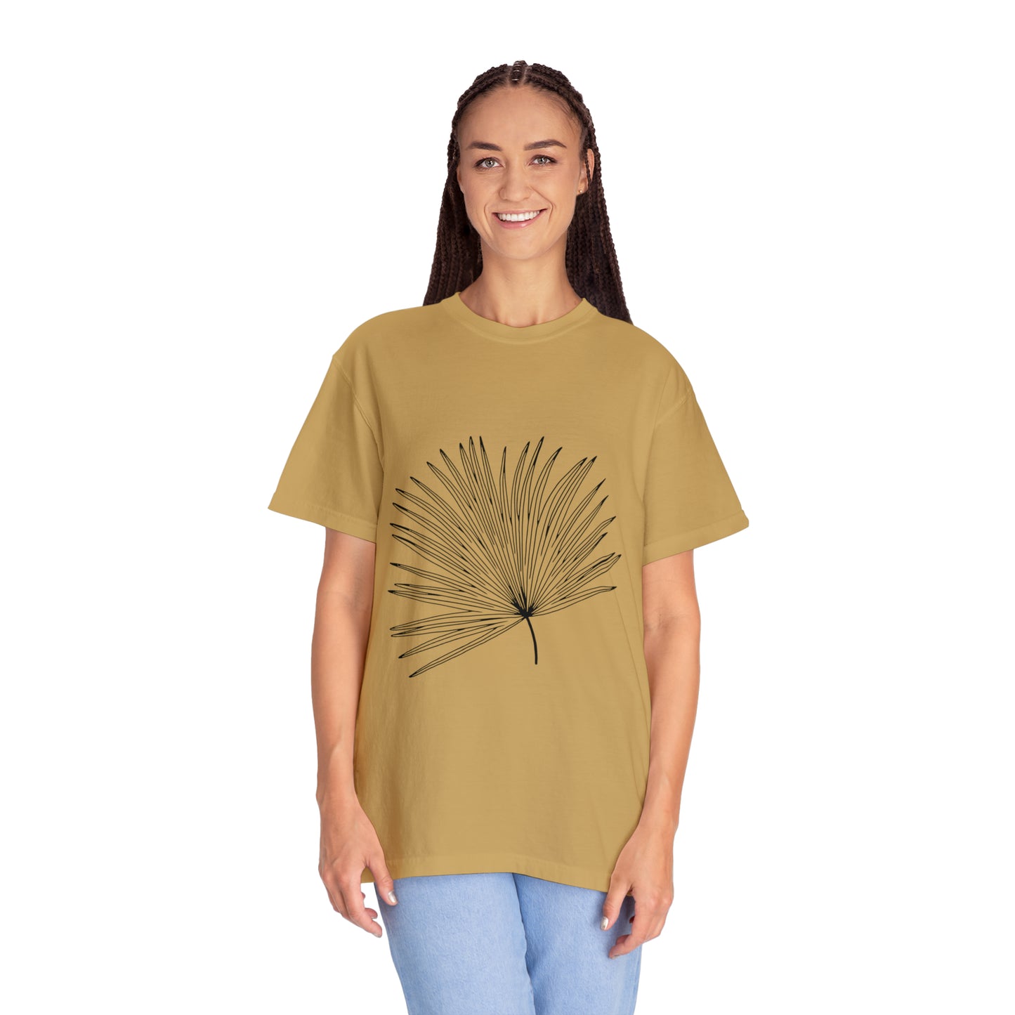 Palm Leaf Unisex Garment-Dyed T-shirt