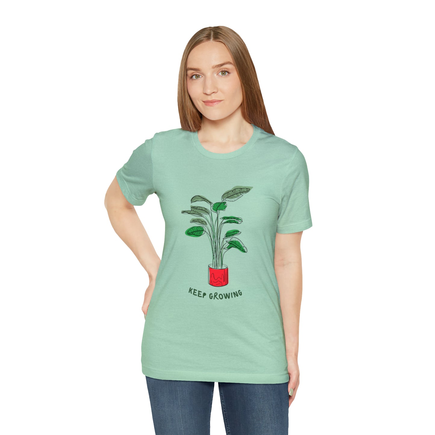 Keep Growing Unisex Jersey Short Sleeve