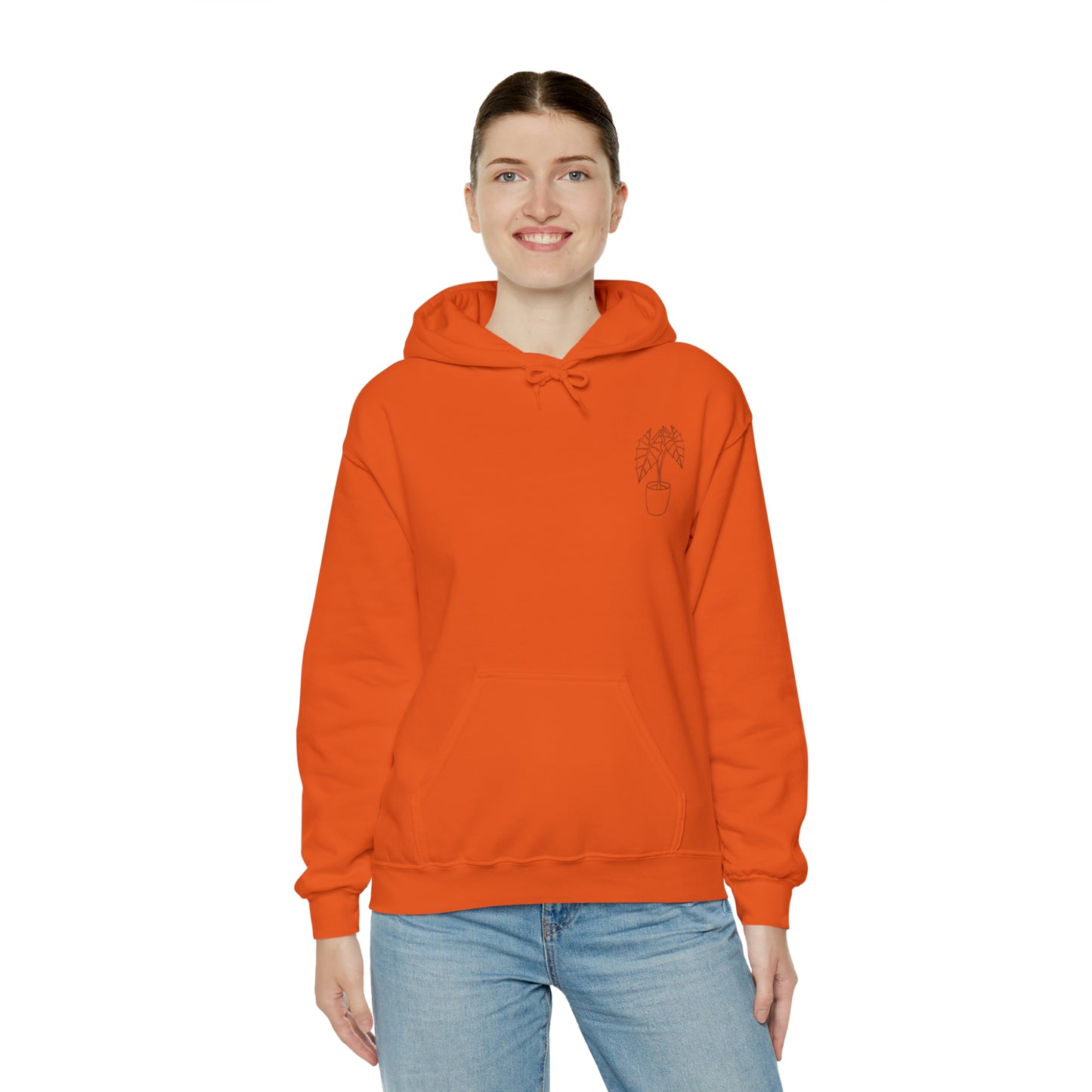 Alocasia Unisex Hooded Sweatshirt