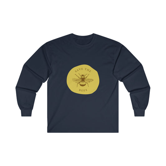 Save The Bees Cotton Long Sleeve