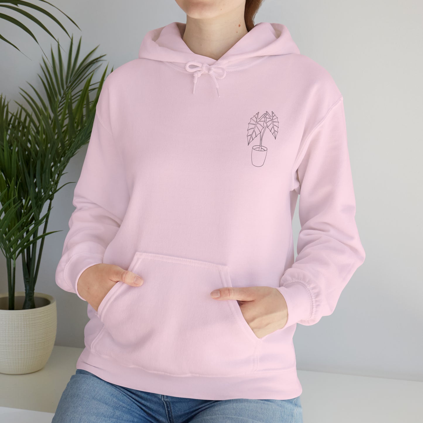 Alocasia Unisex Hooded Sweatshirt