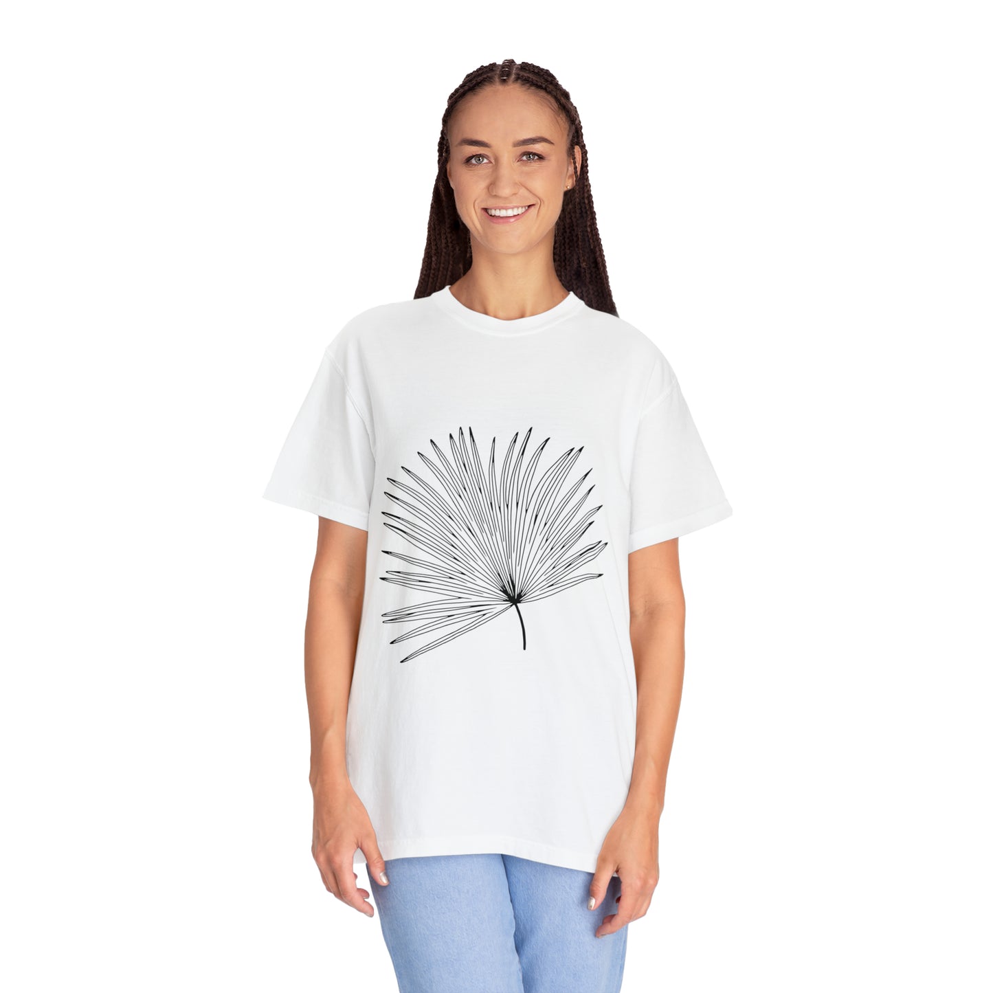 Palm Leaf Unisex Garment-Dyed T-shirt