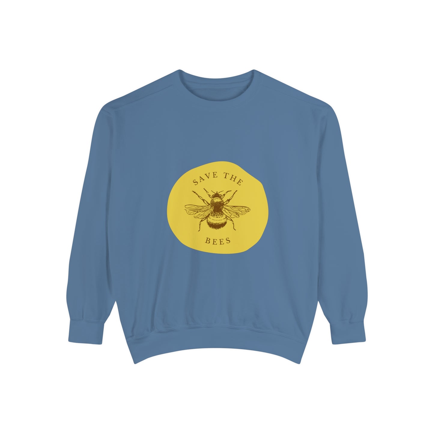 Save The Bees Unisex Garment-Dyed Sweatshirt