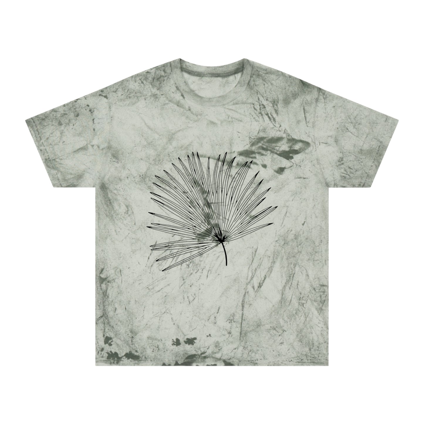 Palm Leaf Unisex Color Blast T-Shirt