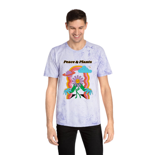 Peace & Plants Color Blast T-Shirt