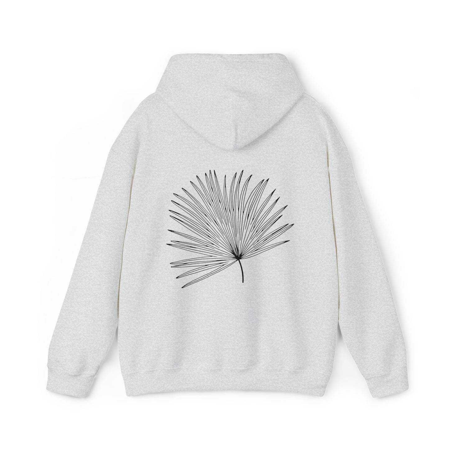 Palm Leaf Unisex Hooded Sweatshirt