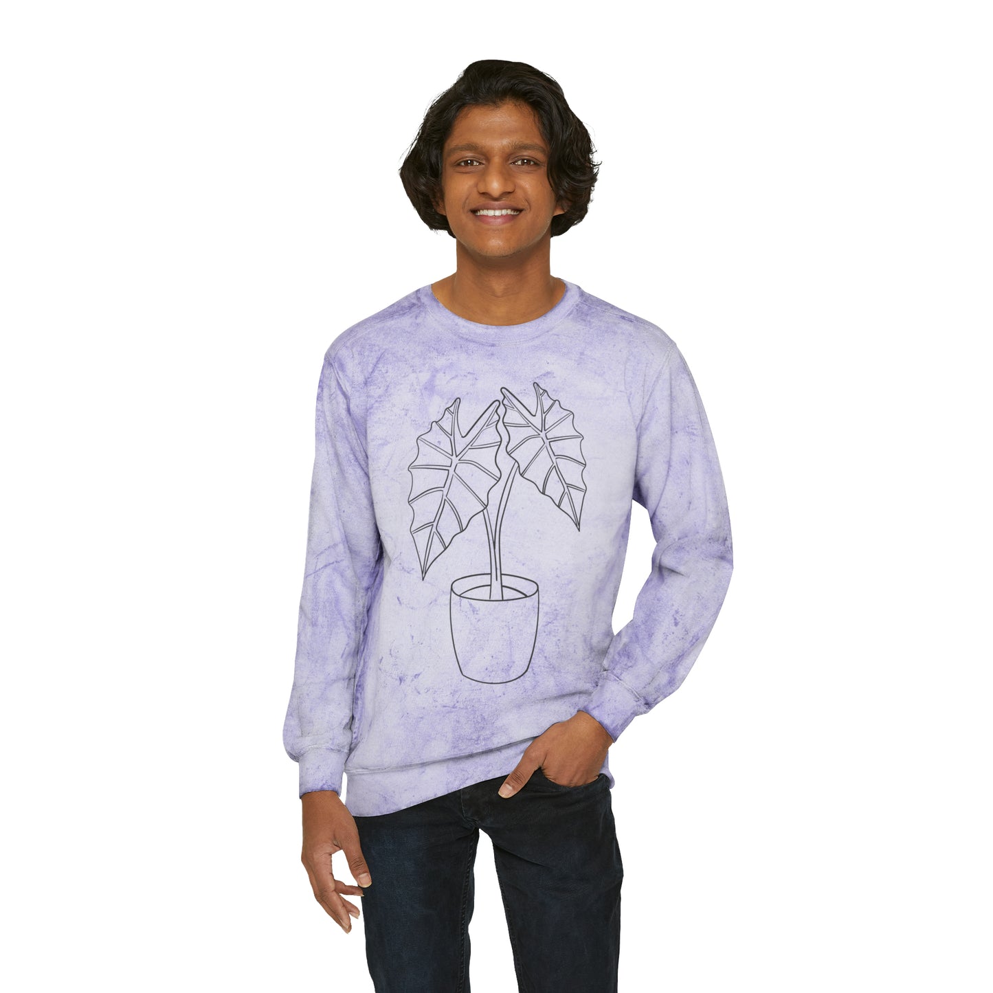 Alocasia Unisex Color Blast Crewneck