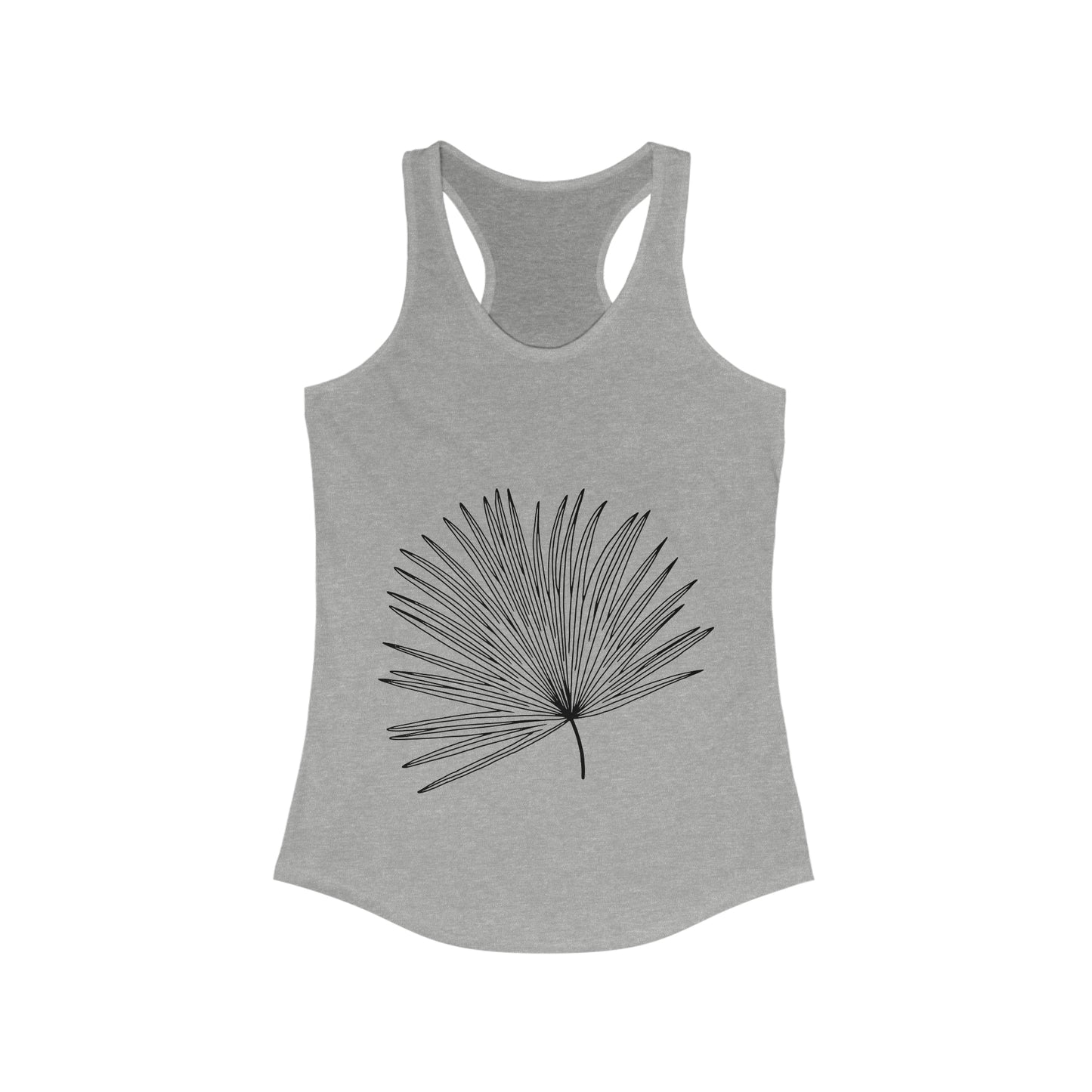 Palm Leaf Women's Racerback Tank