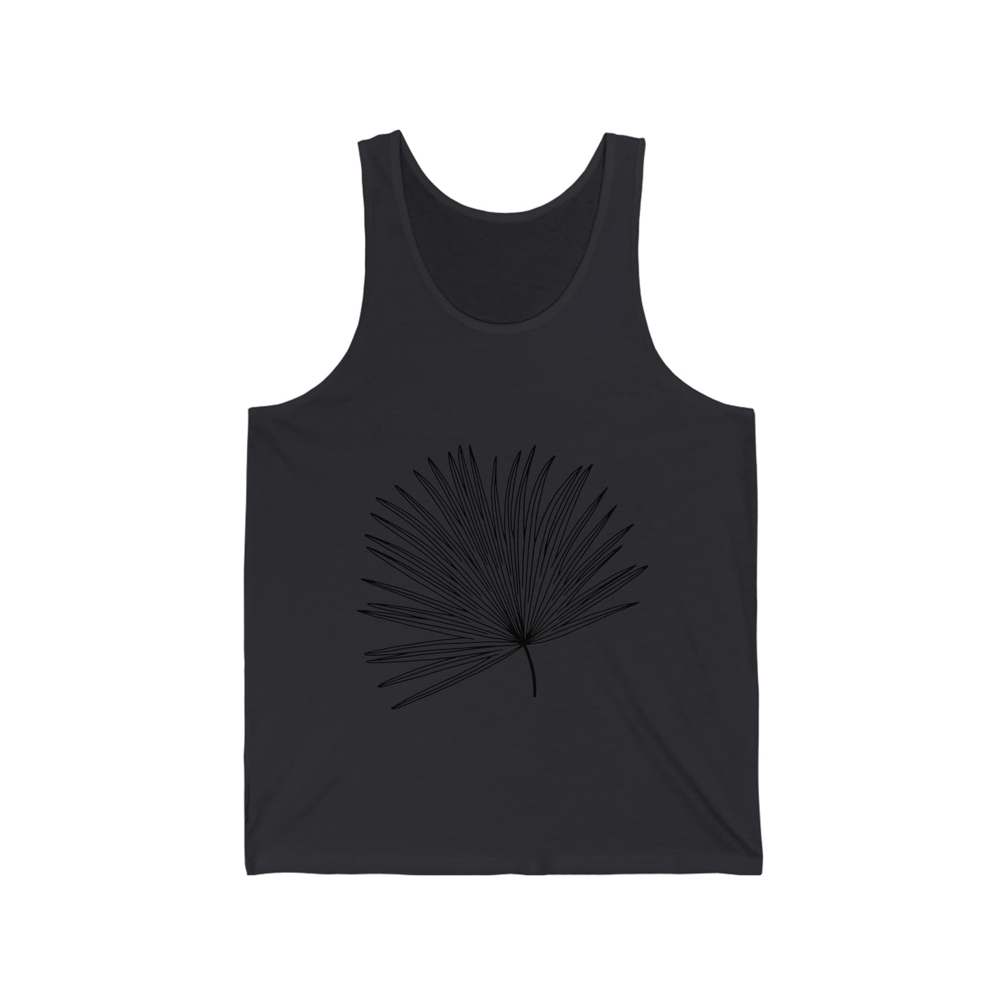 Palm Leaf Unisex Jersey Tank