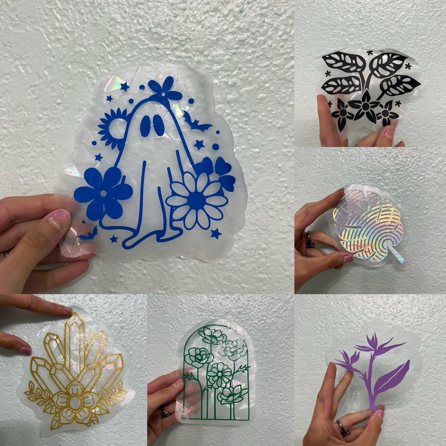 Handmade Suncatcher Stickers