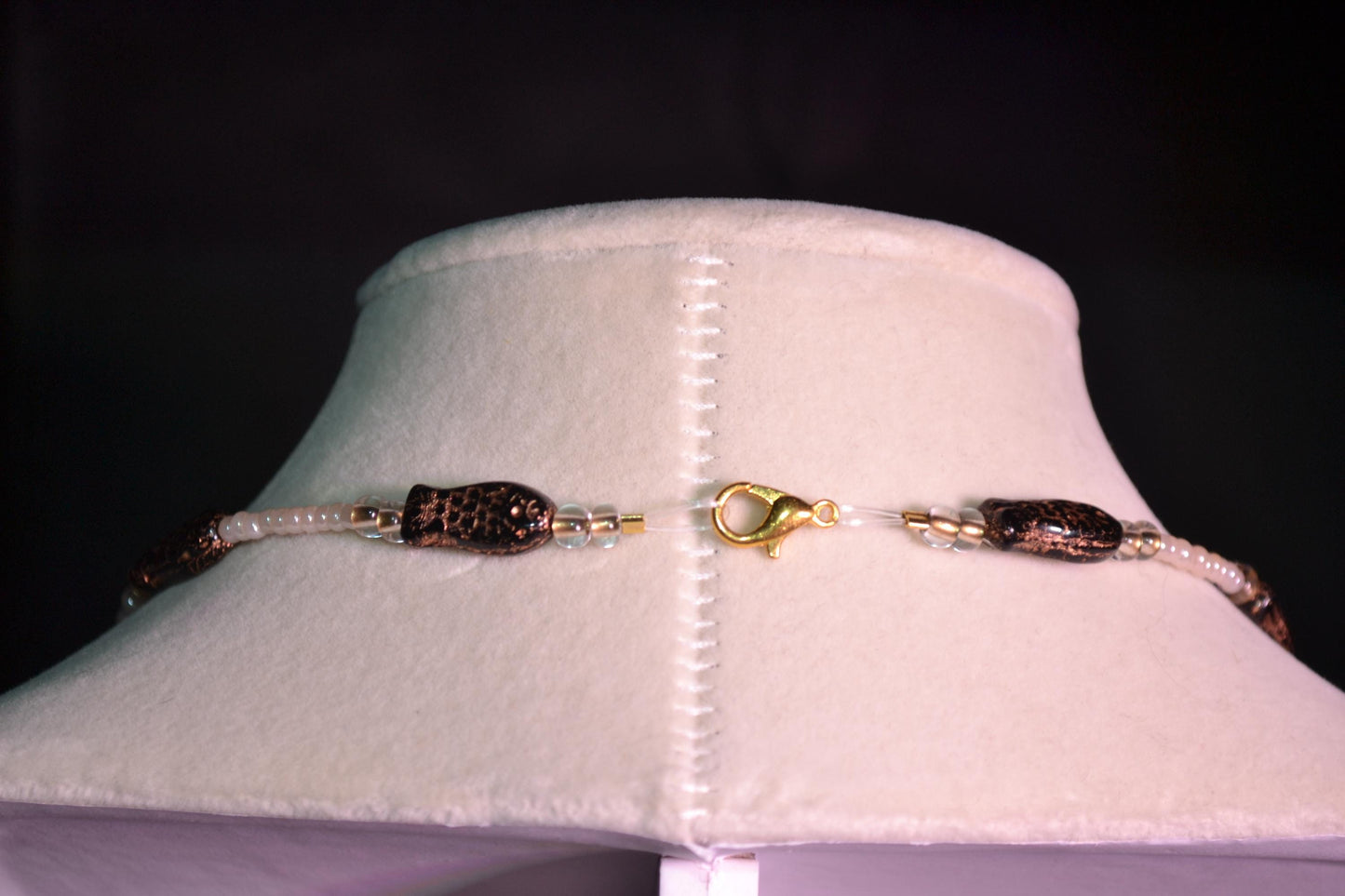 Fish Beaded Necklace