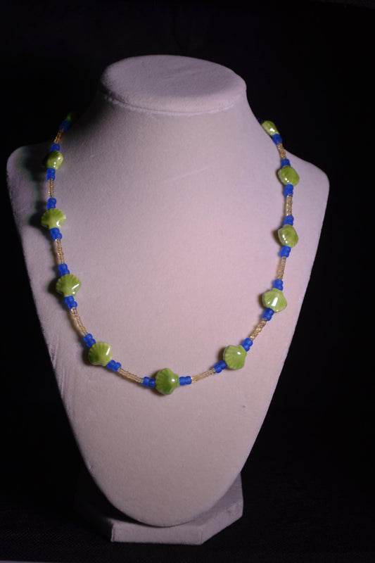 Beaded Seashell Necklace