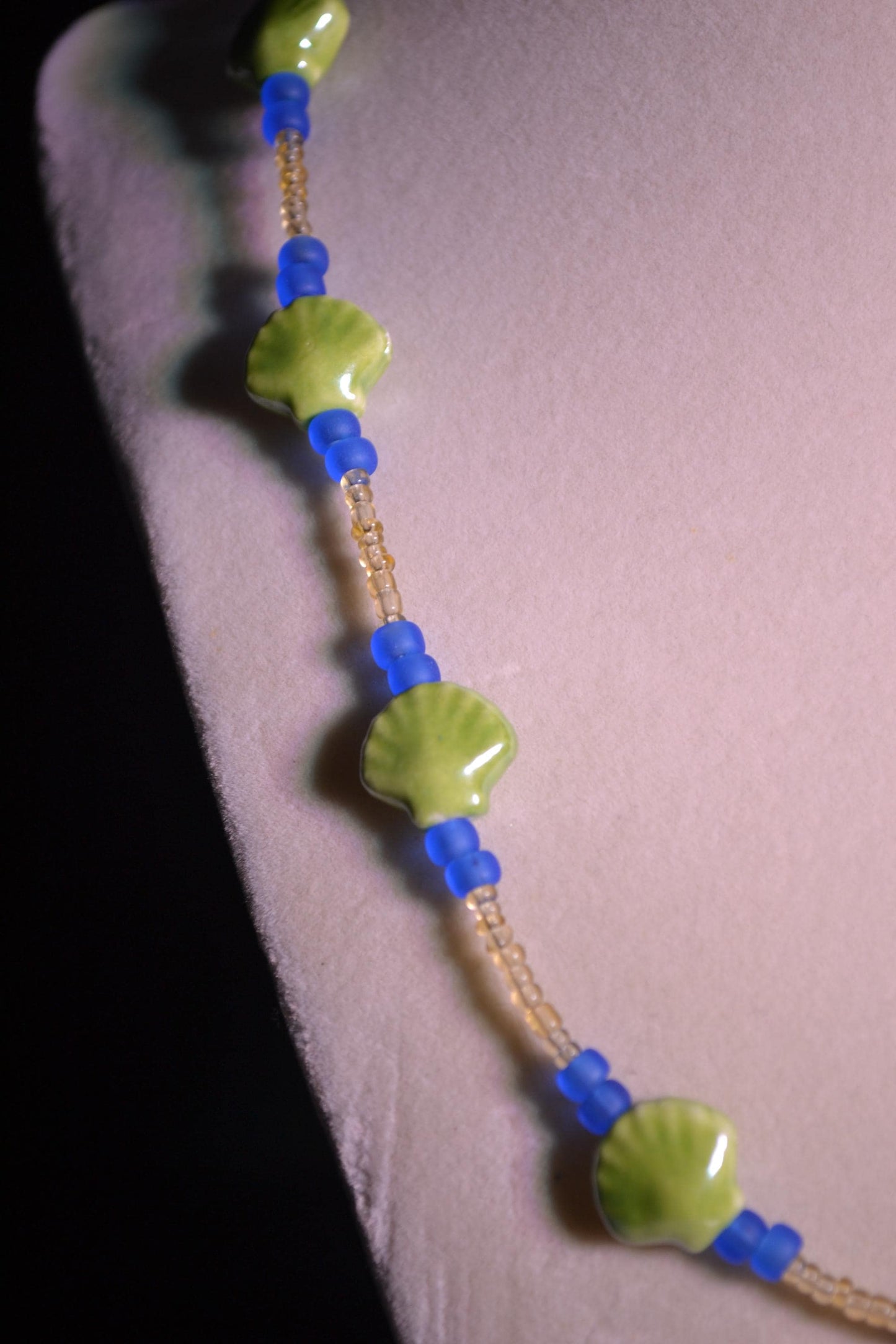 Beaded Seashell Necklace
