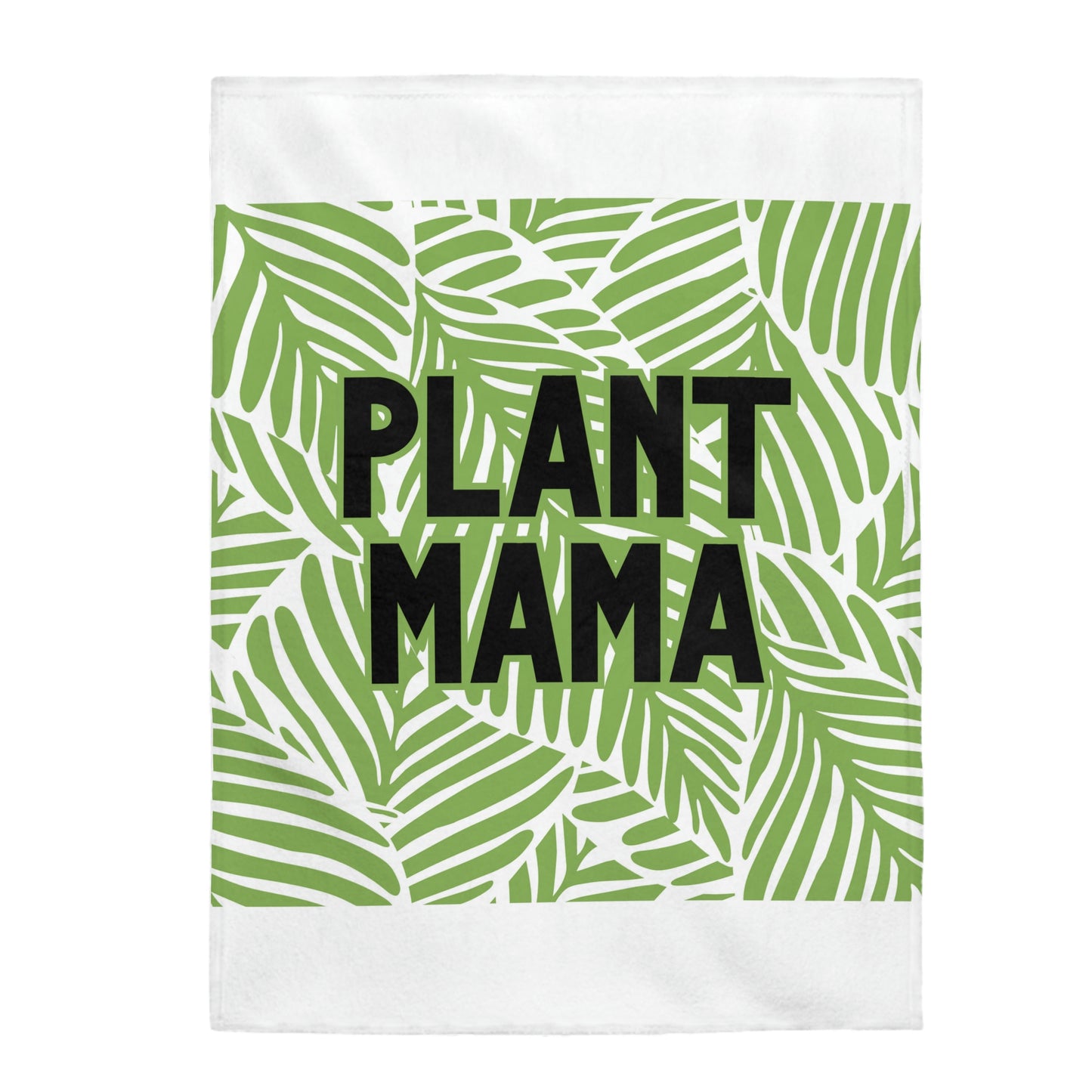 Plant Mama Velveteen Plush Blanket